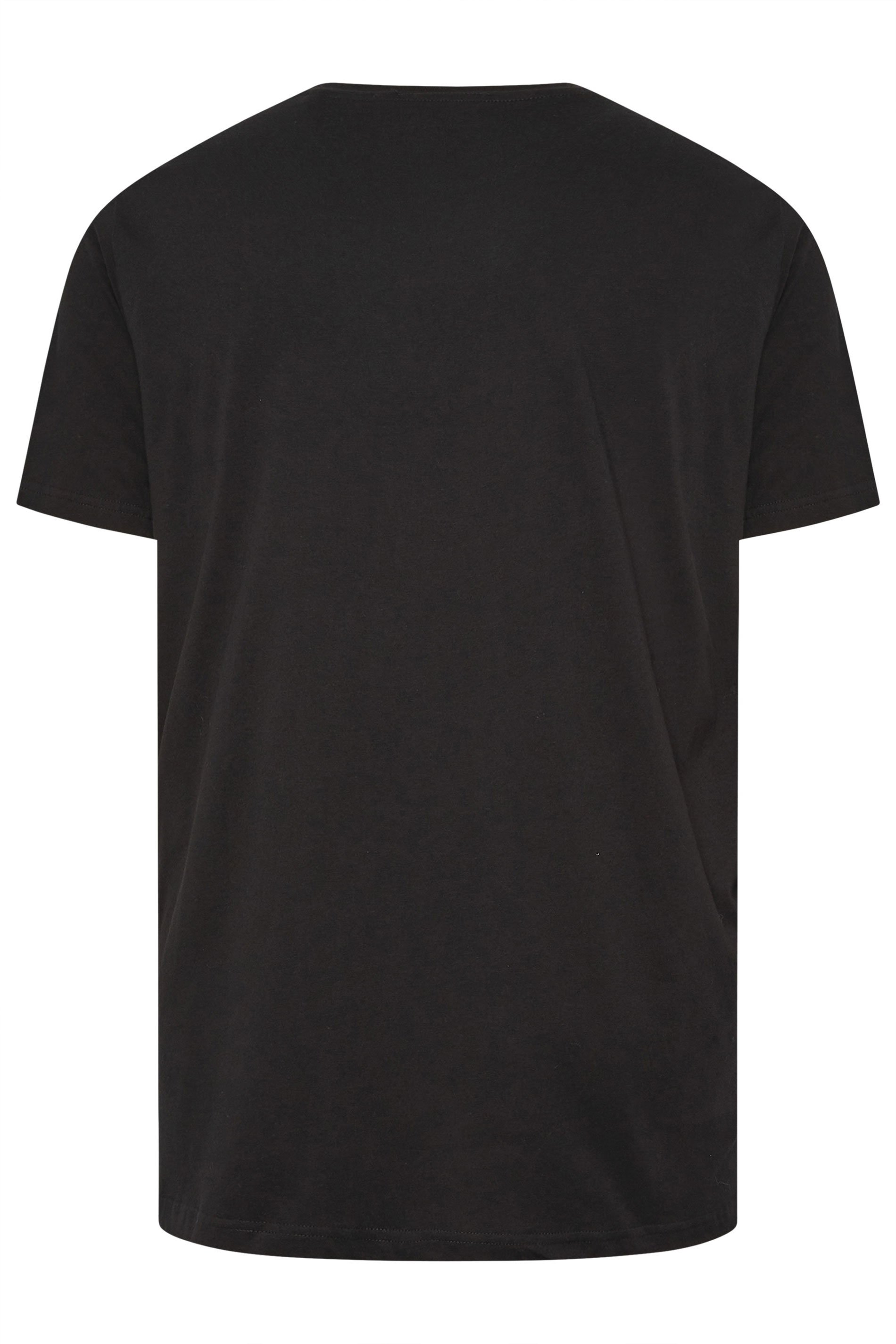 BadRhino Big & Tall Black & Red Iron Maiden Graphic T-Shirt | BadRhino 7