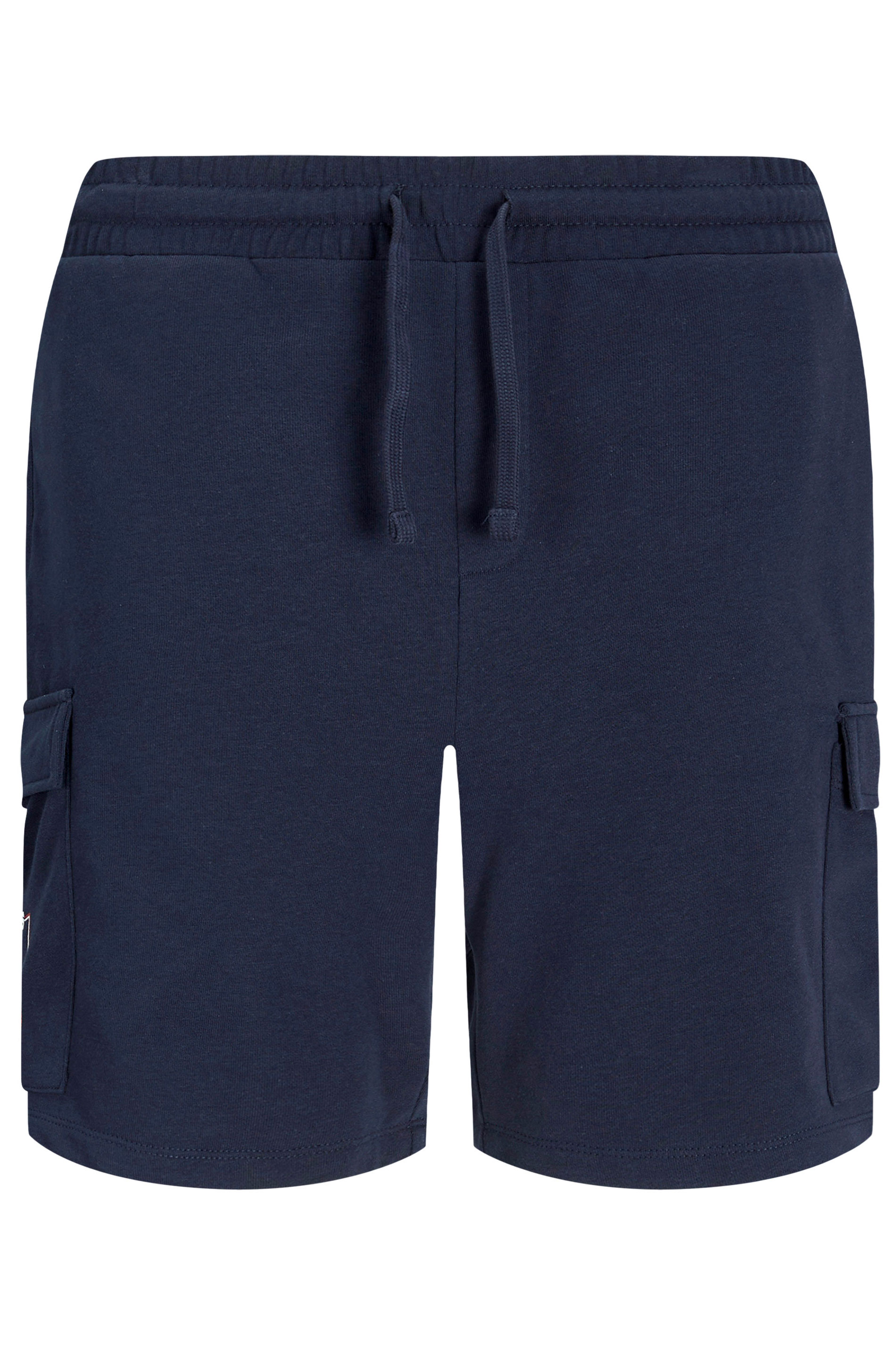 JACK & JONES Big & Tall Navy Blue Cargo Jogger Shorts | BadRhino 3