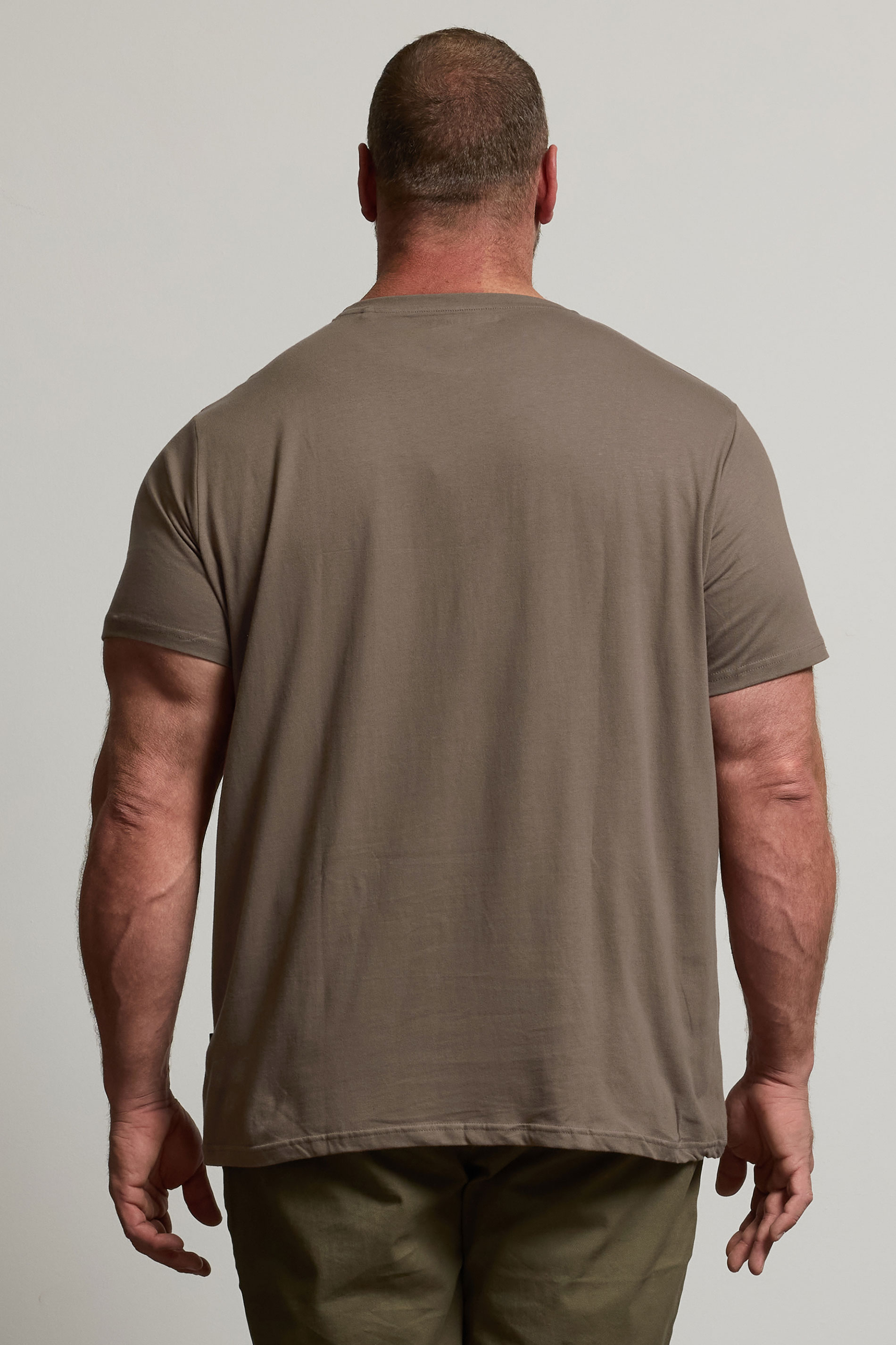 BadRhino Big & Tall Brown Core T-Shirt | BadRhino 4