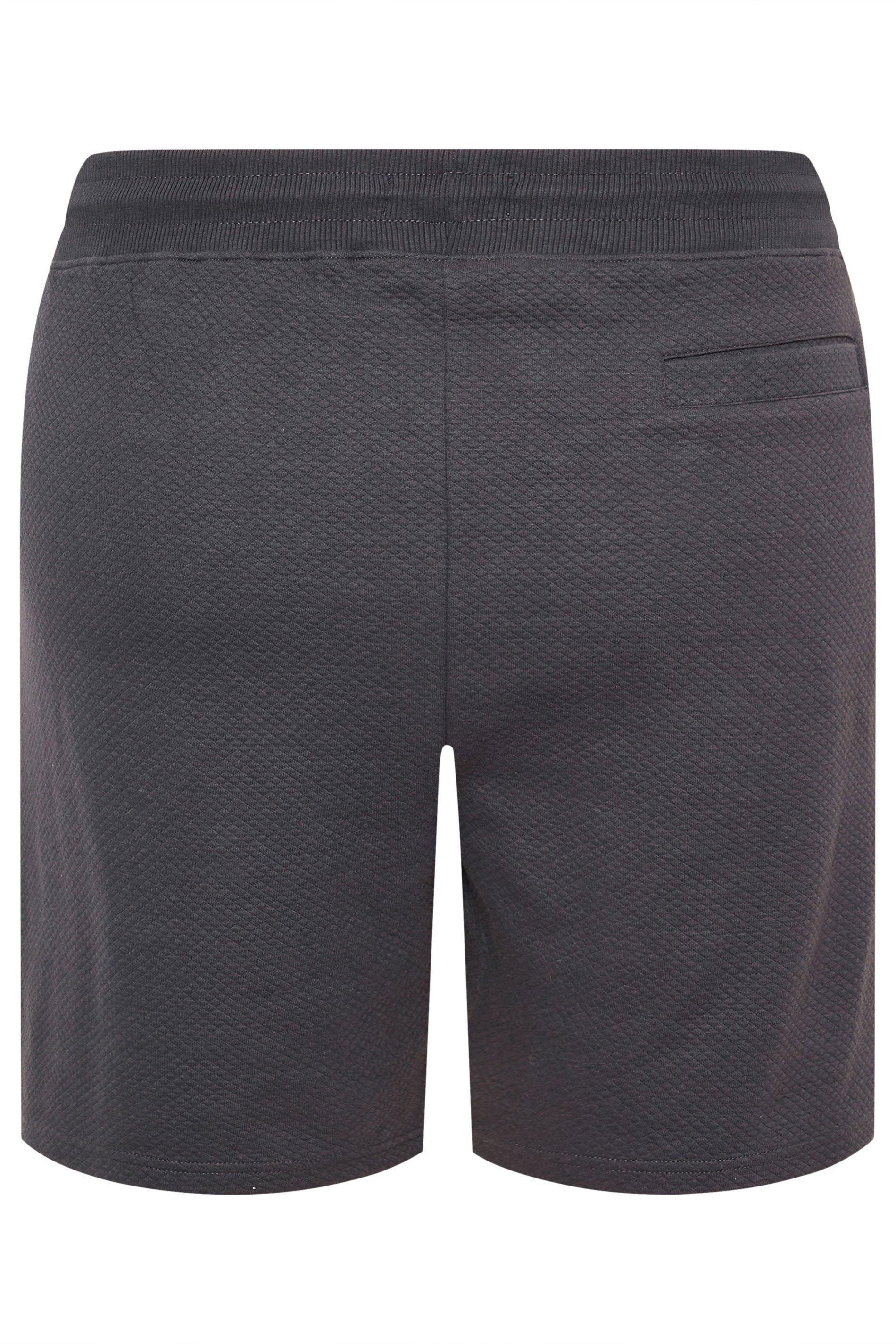 BadRhino Big & Tall Grey Diamond Quilted shorts | BadRhino 7