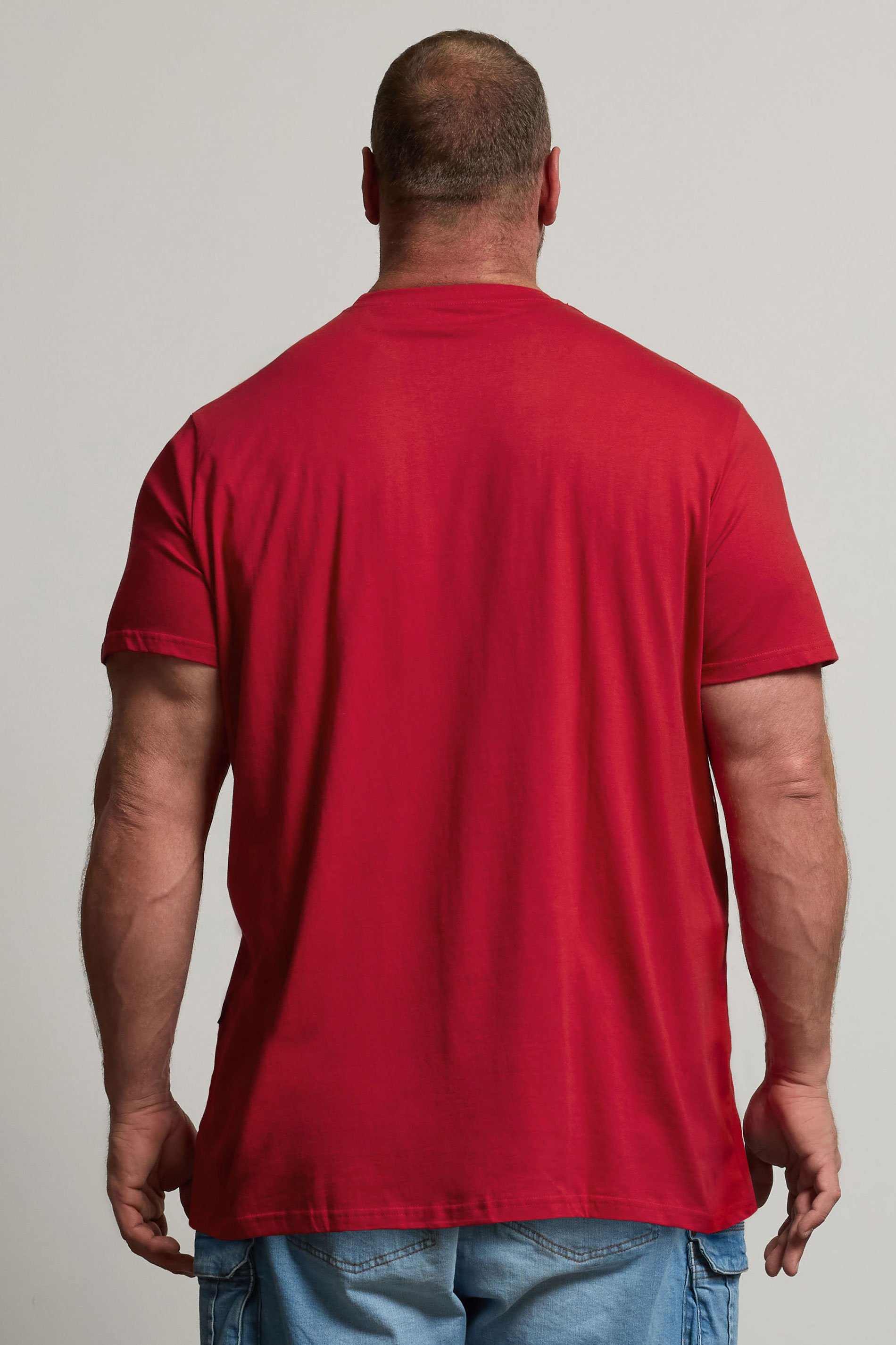 BadRhino Big & Tall Haute Red Extra Long Core T-Shirt | BadRhino 3