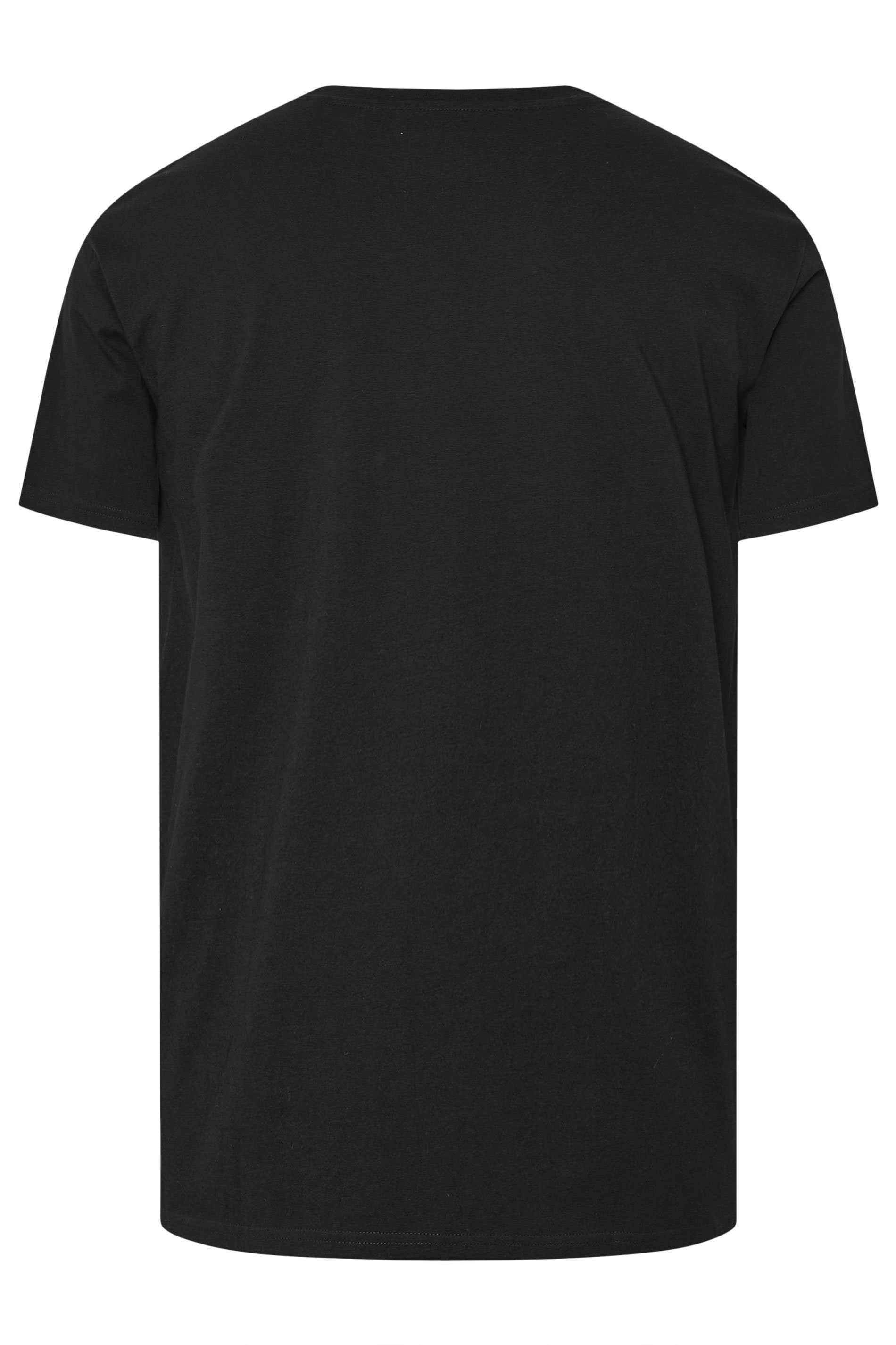 BadRhino Big & Tall Black Motörhead Graphic T-Shirt | BadRhino 6