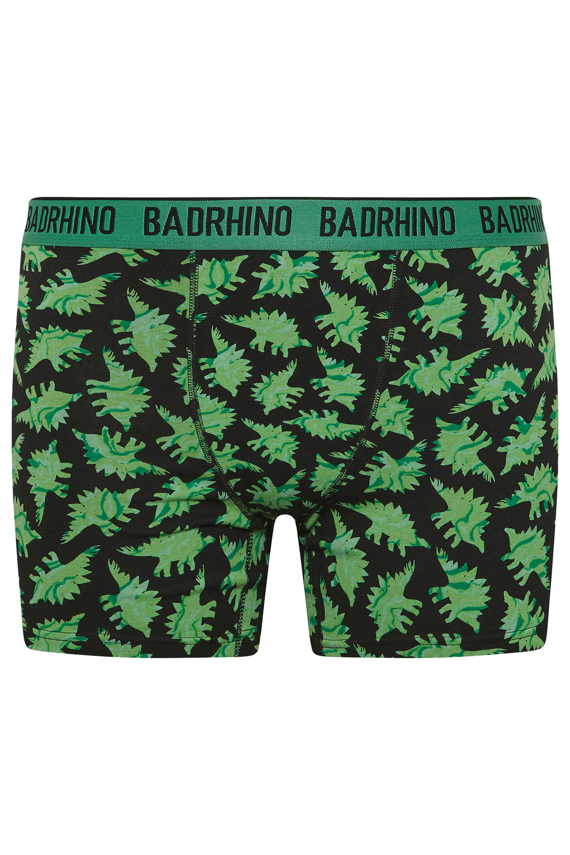 BadRhino Big & Tall 3 Pack Pink Green & Blue Printed Boxers | BadRhino 7