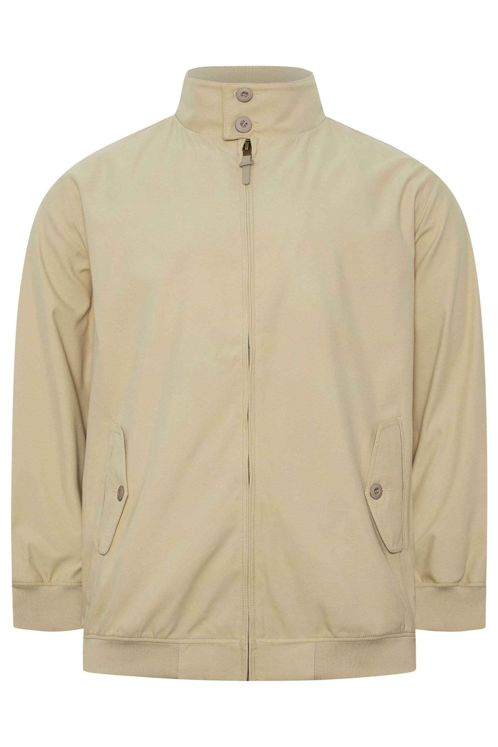 BadRhino Big & Tall Brown Harrington Jacket | BadRhino 1