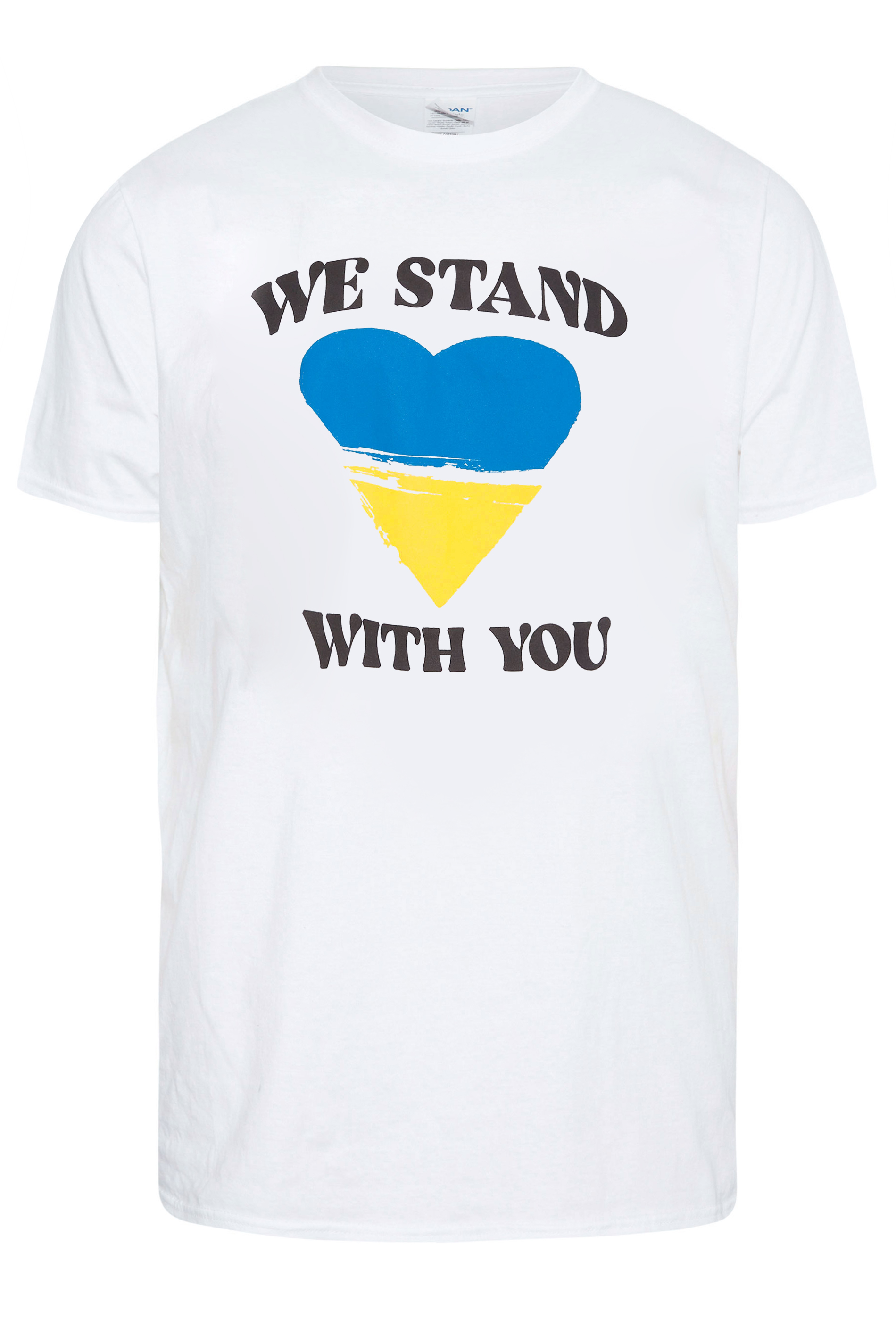 Ukrainian Crisis 100% Donation 'We Stand With You' T-Shirt | BadRhino 4
