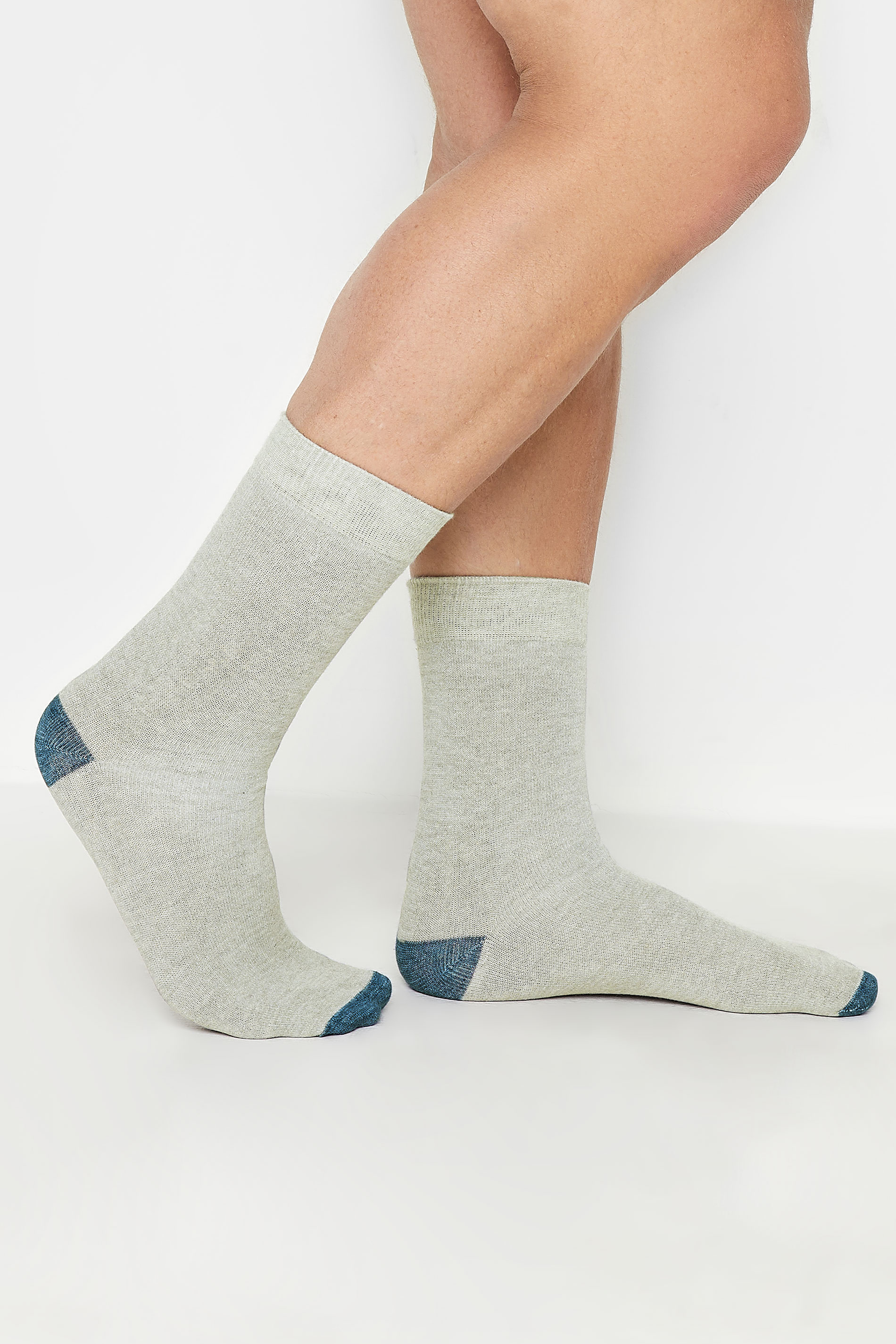 BadRhino Blue 5 Pack Heel & Toe Socks | BadRhino 2