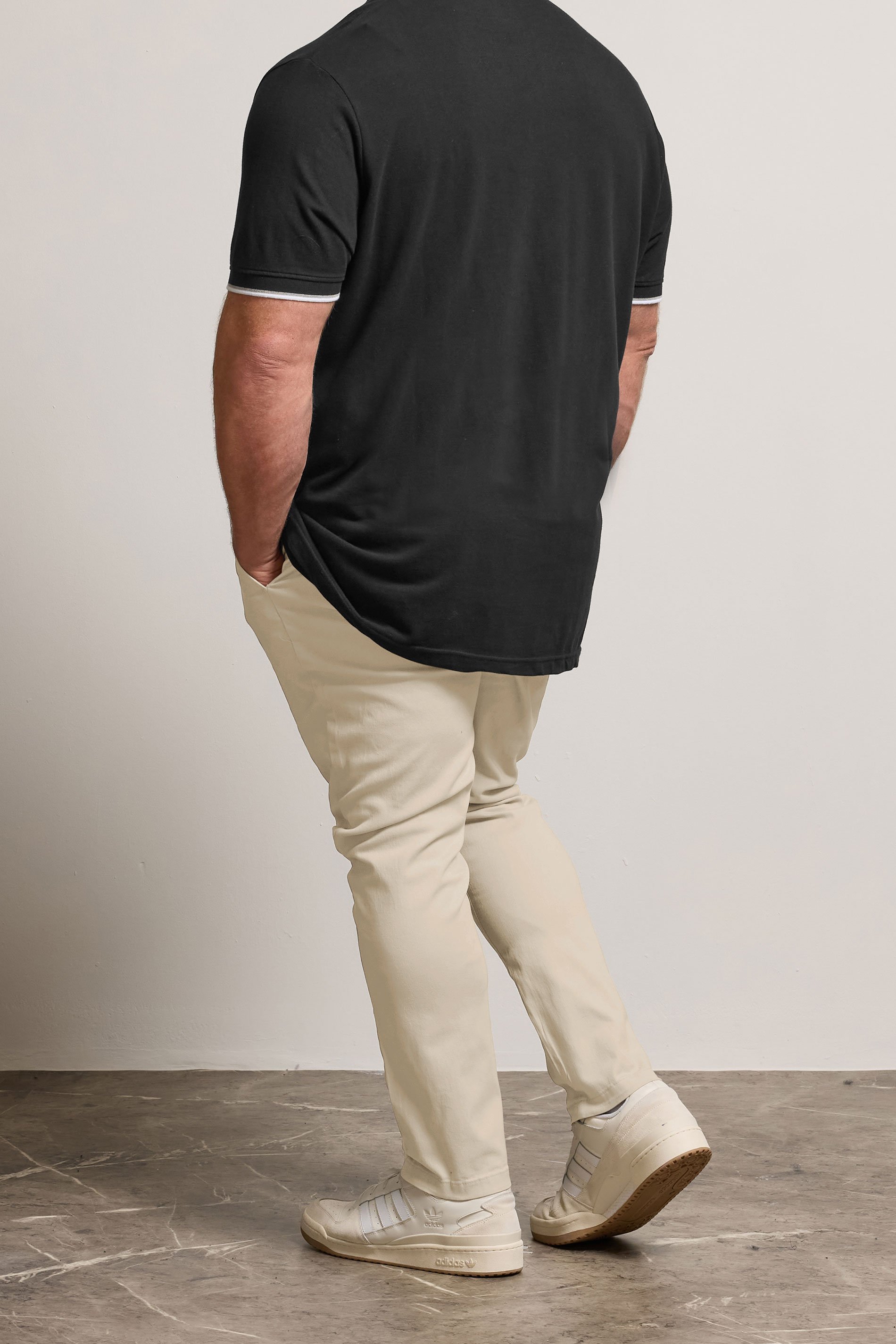 BadRhino Beige Brown Stretch Chinos | BadRhino 3