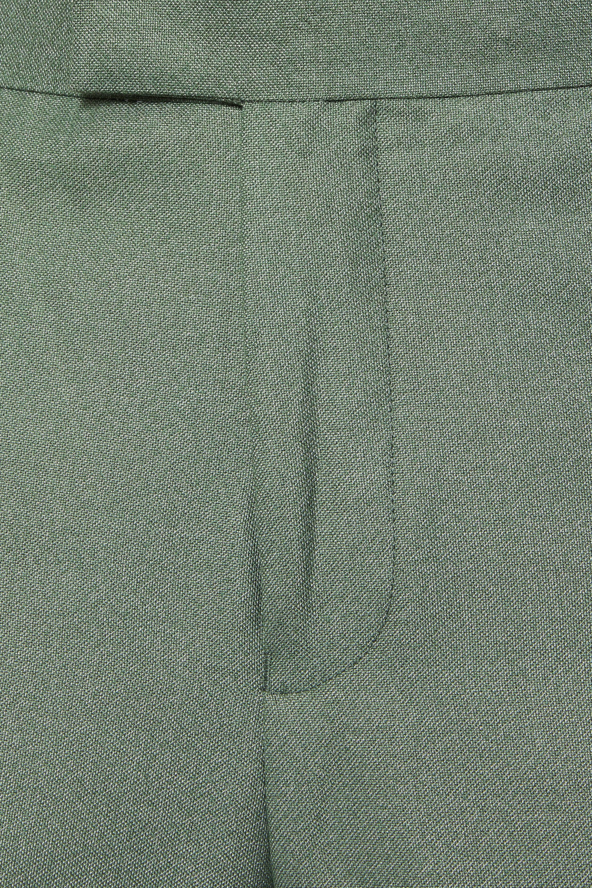 BadRhino Tailoring Big & Tall Green Textured Trousers | BadRhino 5