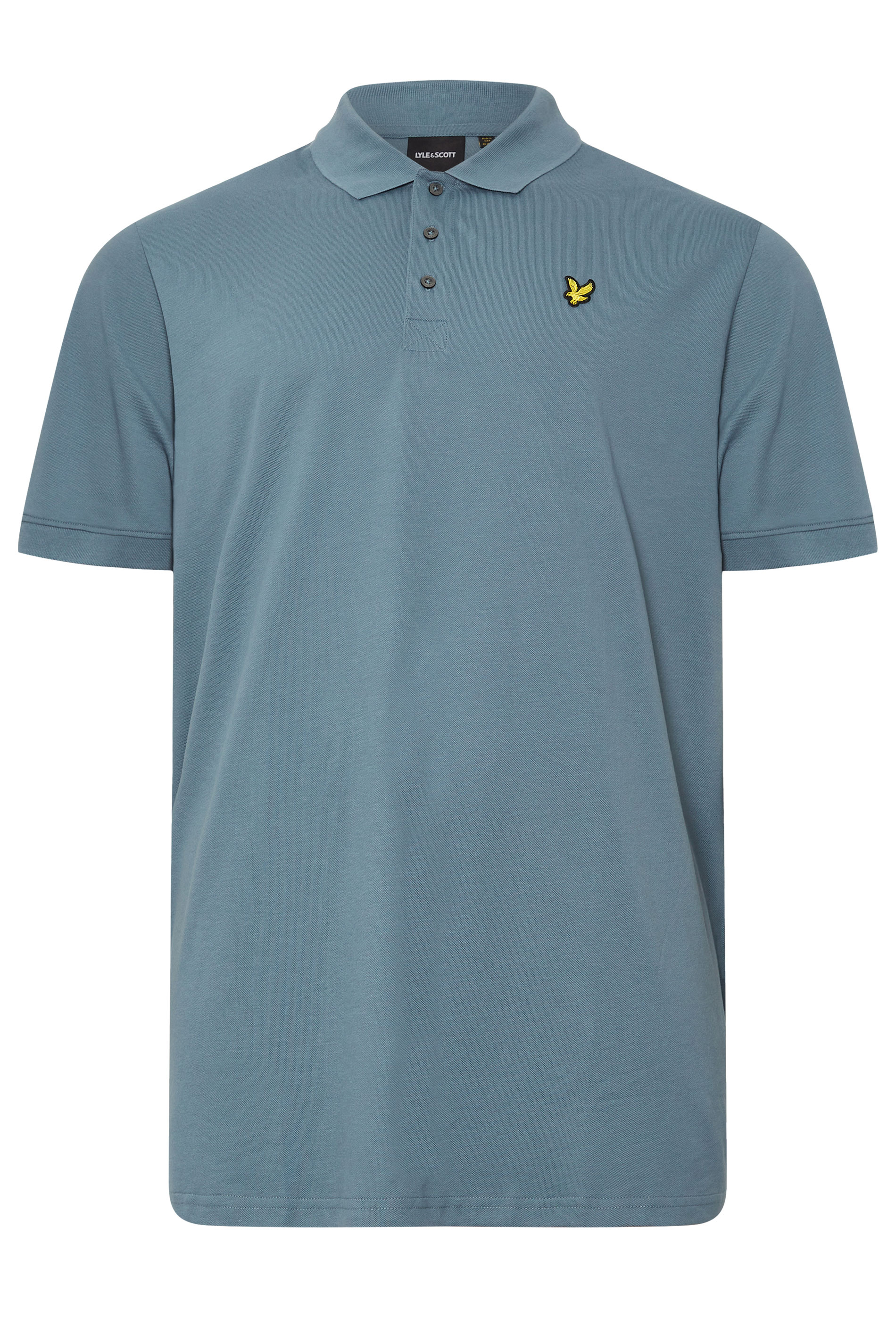 LYLE & SCOTT Big & Tall Blue Core Polo Shirt | BadRhino 3