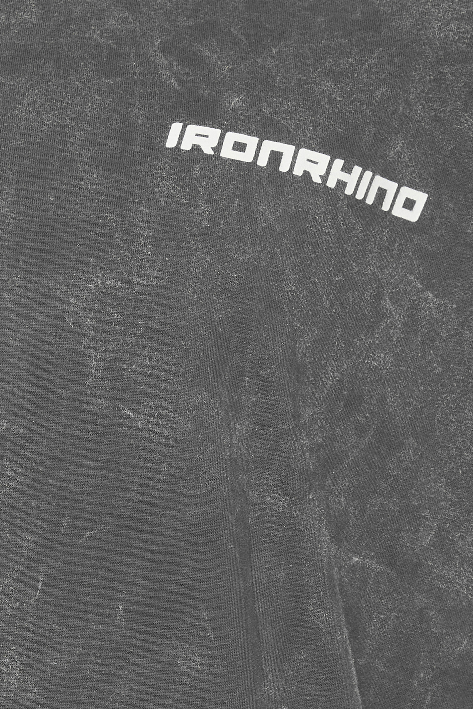 IronRhino Big & Tall Grey 'IronRhino Sport' Acid Wash T-Shirt | BadRhino 5