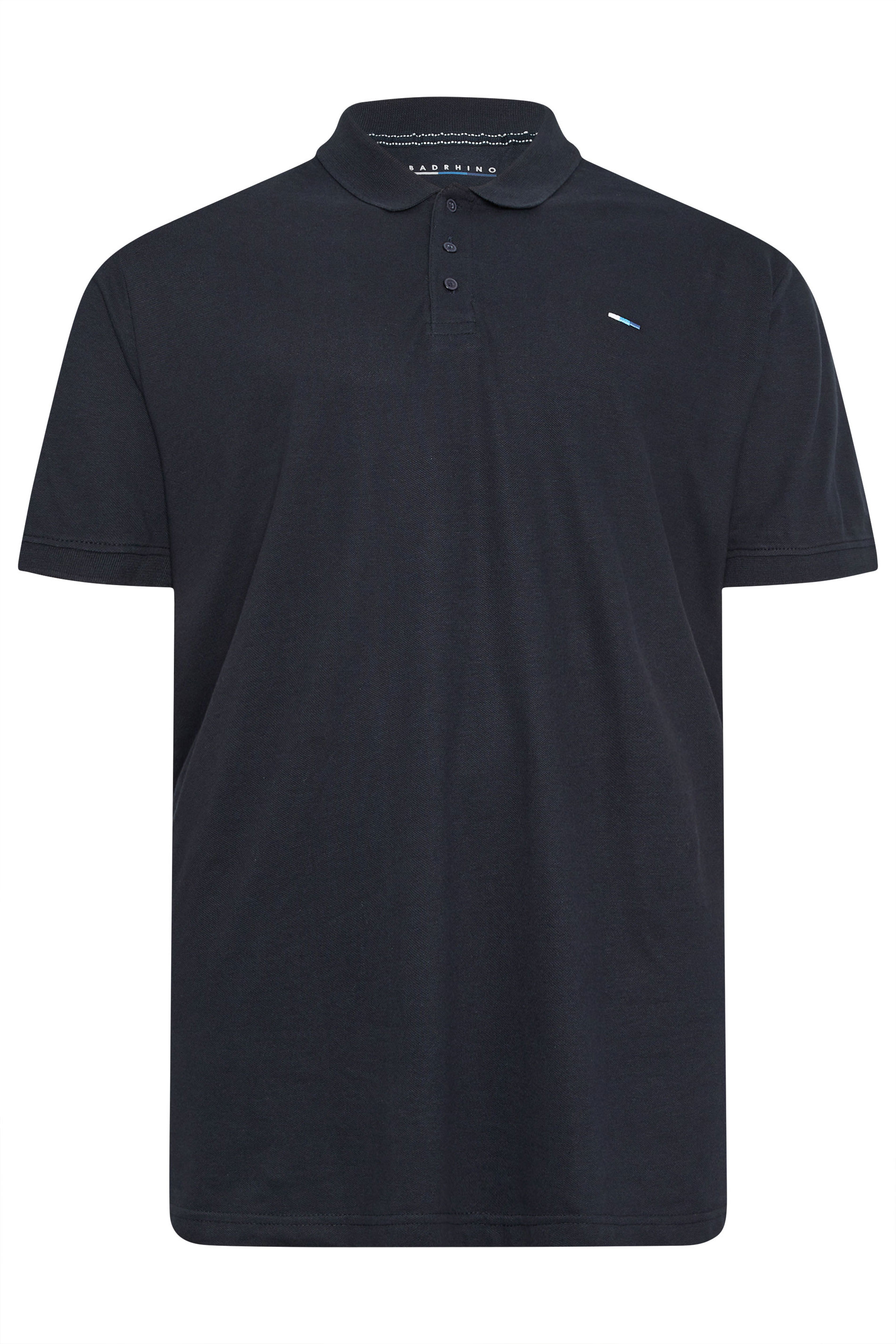 BadRhino Big & Tall Dark Navy Blue Core Polo Shirt | BadRhino 6