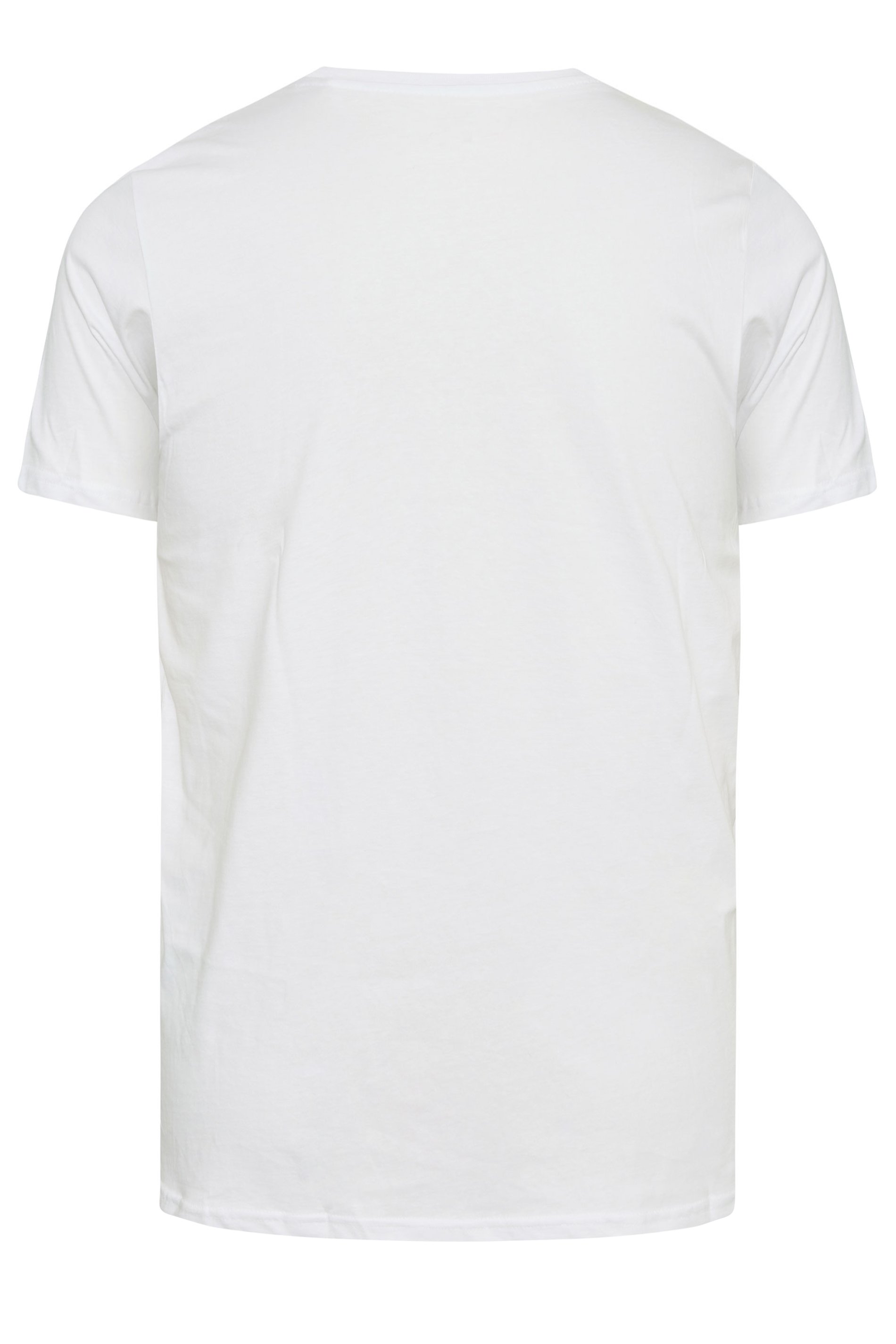 BadRhino Big & Tall 5 Pack White Core T-Shirts | BadRhino 6