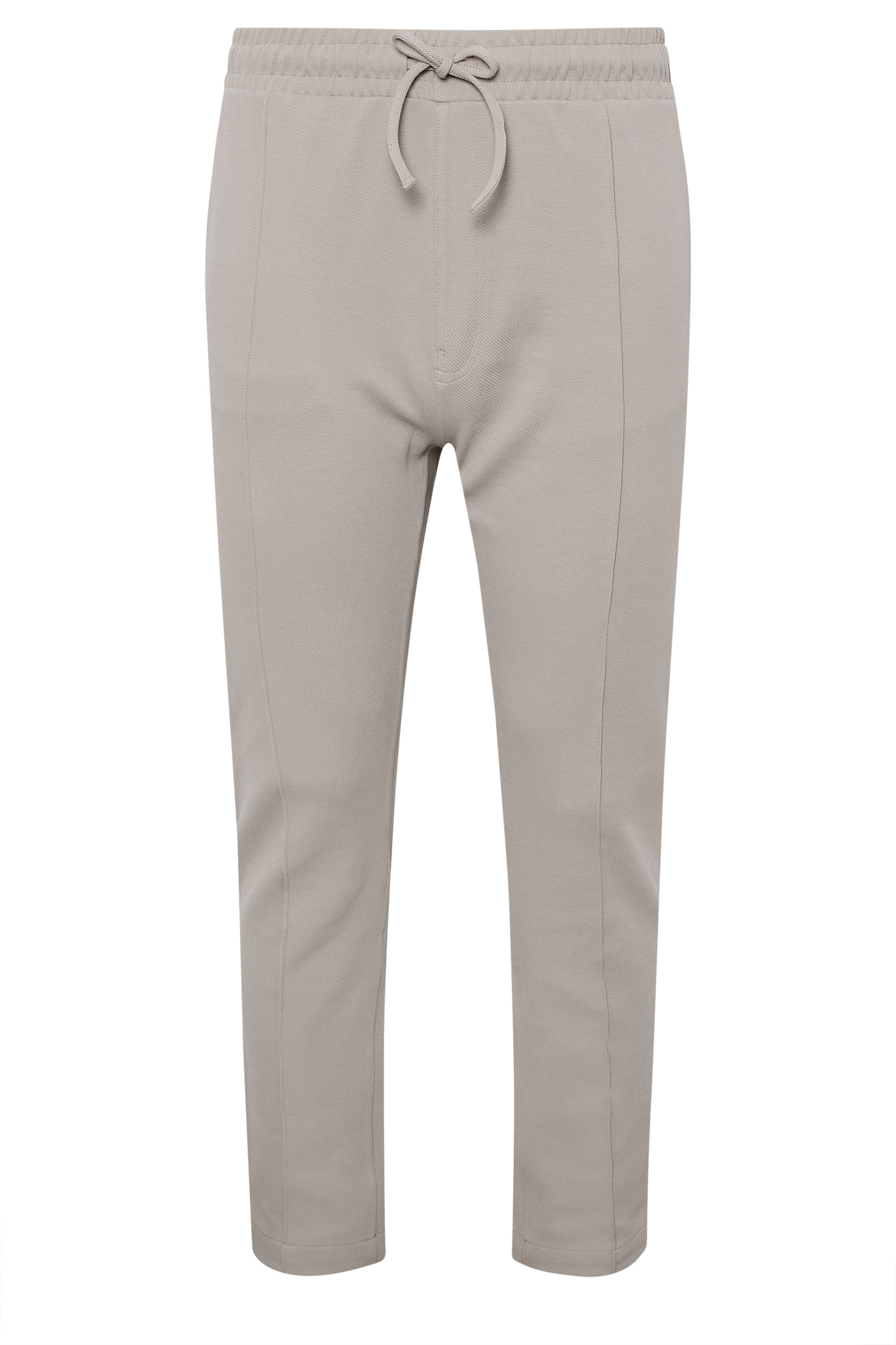 BadRhino Big & Tall Natural Brown Textured Jersey Joggers | BadRhino 6