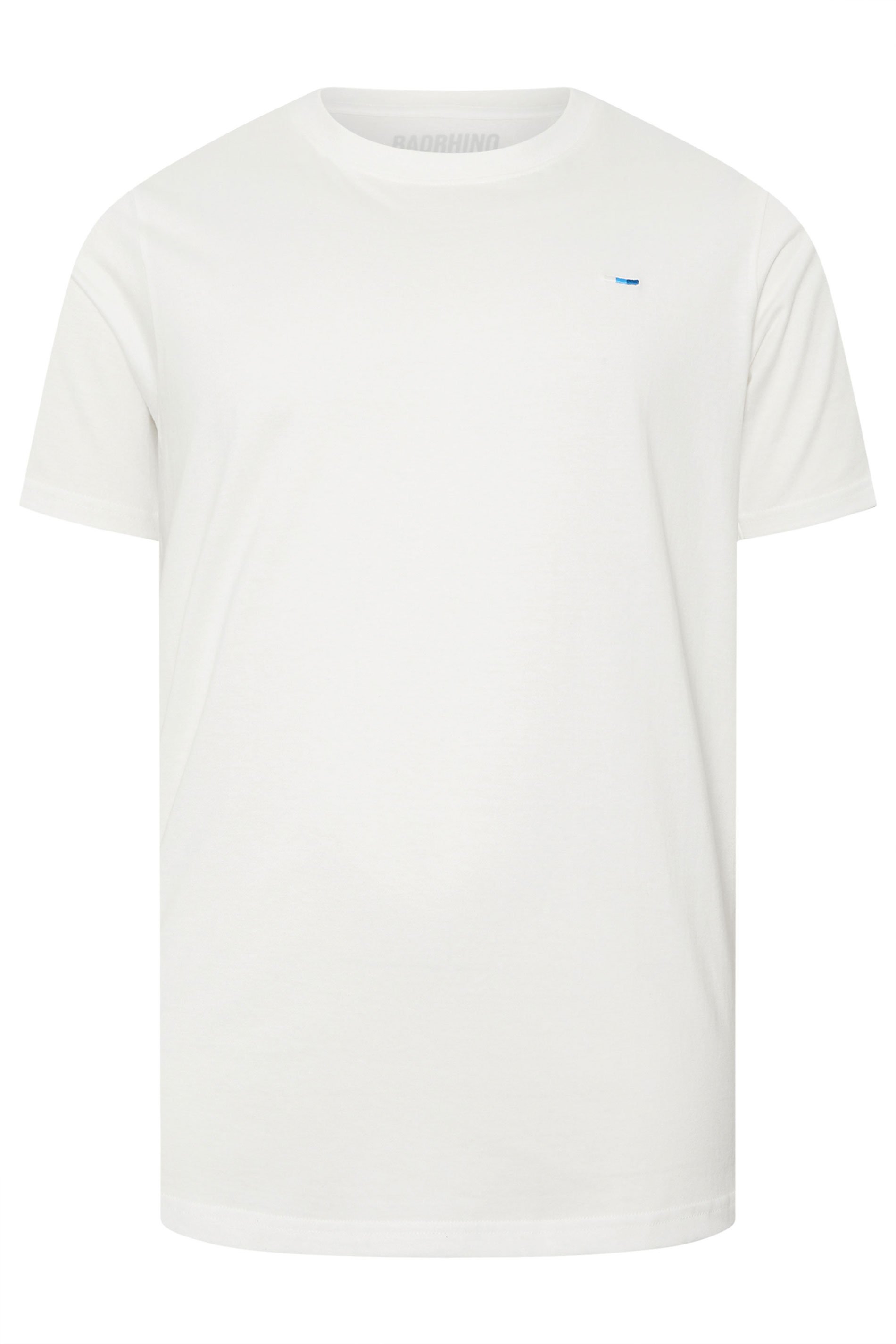 BadRhino Big & Tall 5 PACK Black/Green/Marshmellow White/Brown/Blue Extra Long T-Shirts | BadRhino 11