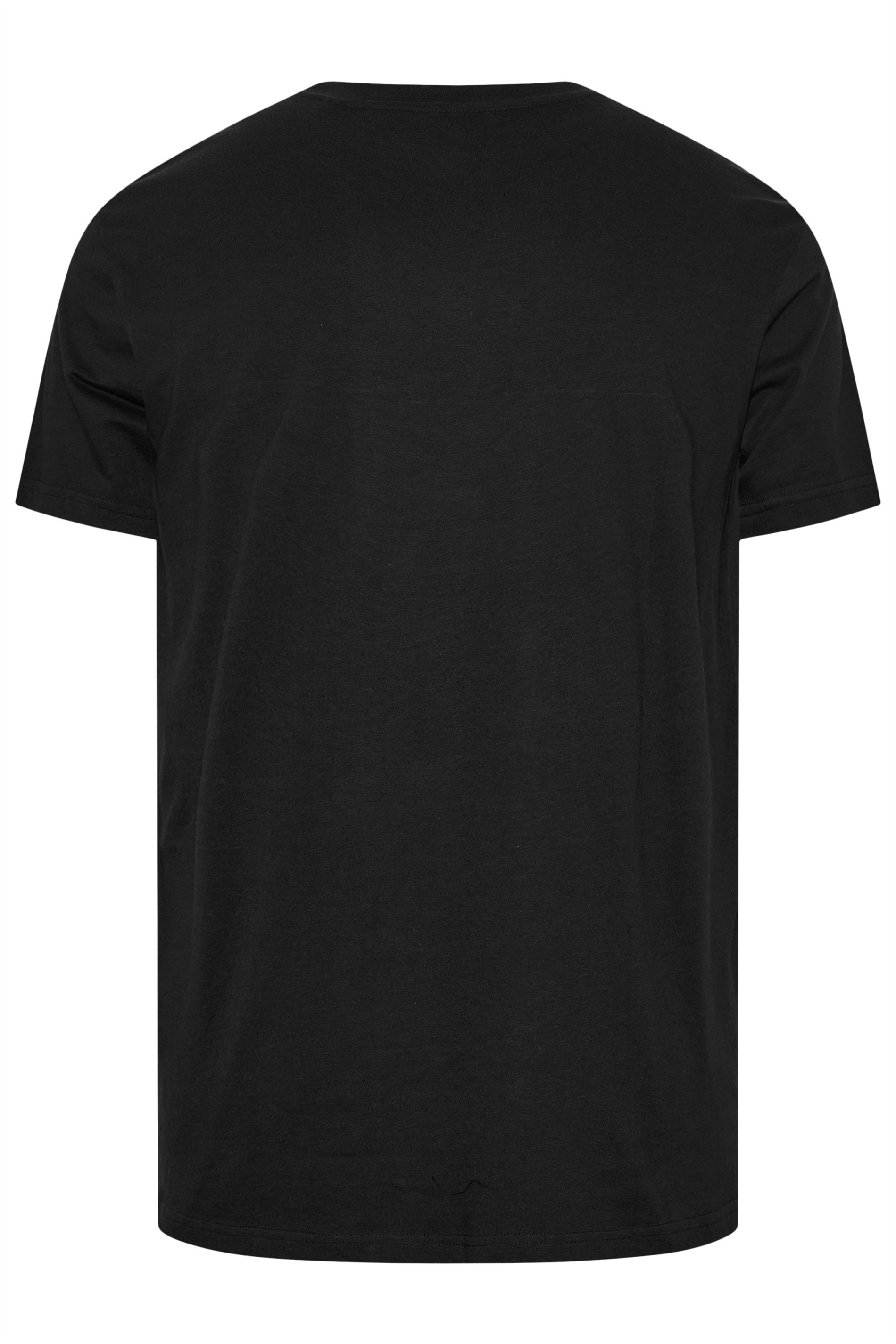 BadRhino Big & Tall Black Relaxed T-Shirt | BadRhino 7