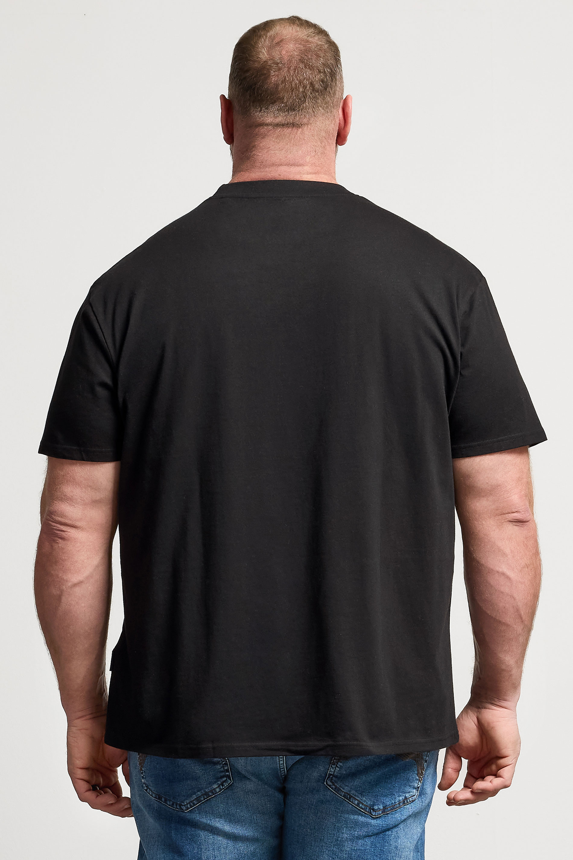BadRhino Big & Tall Black Misfits Graphic T-Shirt | BadRhino 2