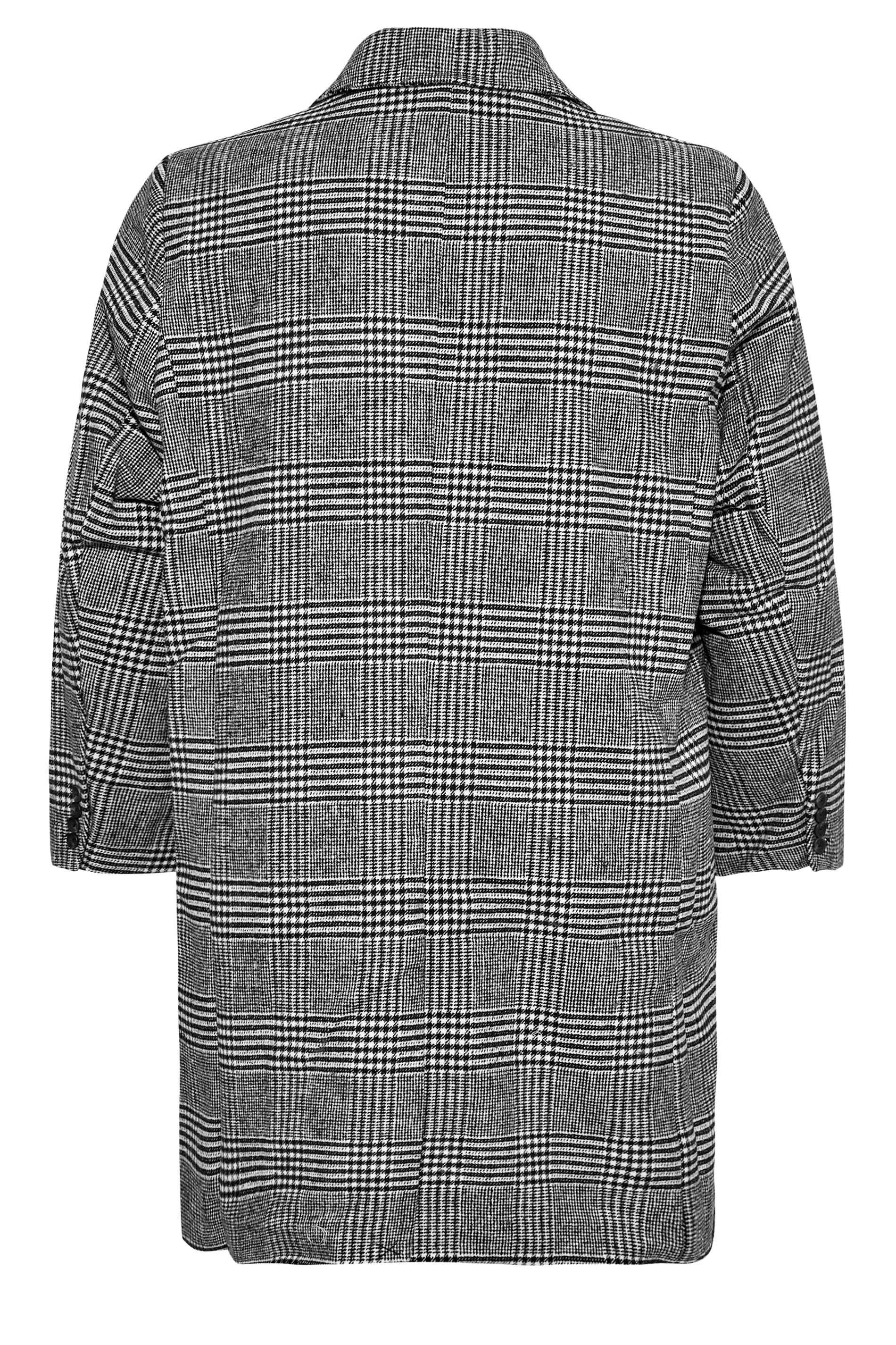 BadRhino Grey Check Overcoat | BadRhino