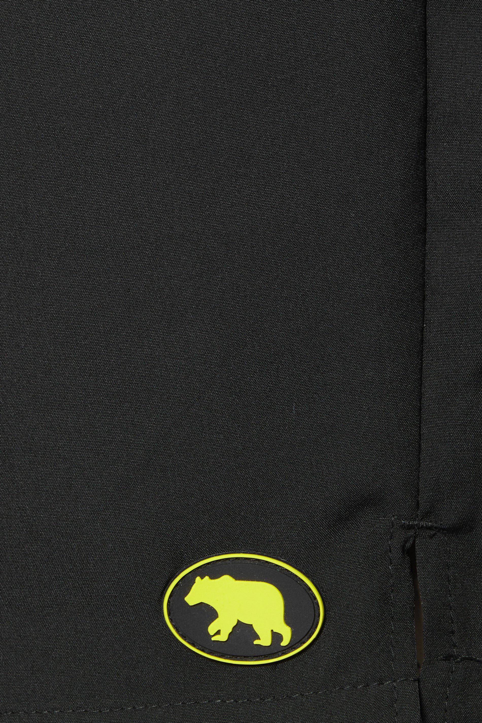 D555 Black Drawstring Swim Shorts | BadRhino 3