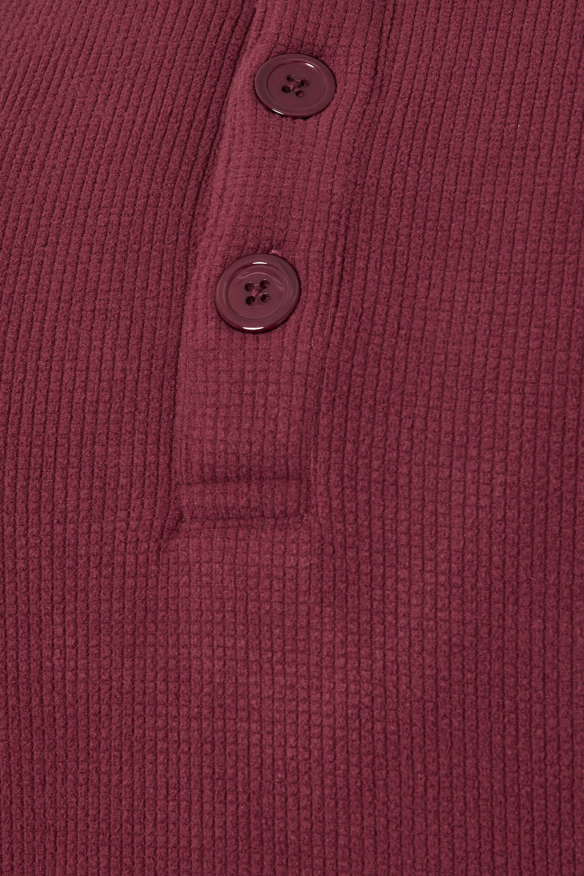 BadRhino Big & Tall Burgundy Borg Lined Fleece | BadRhino 6