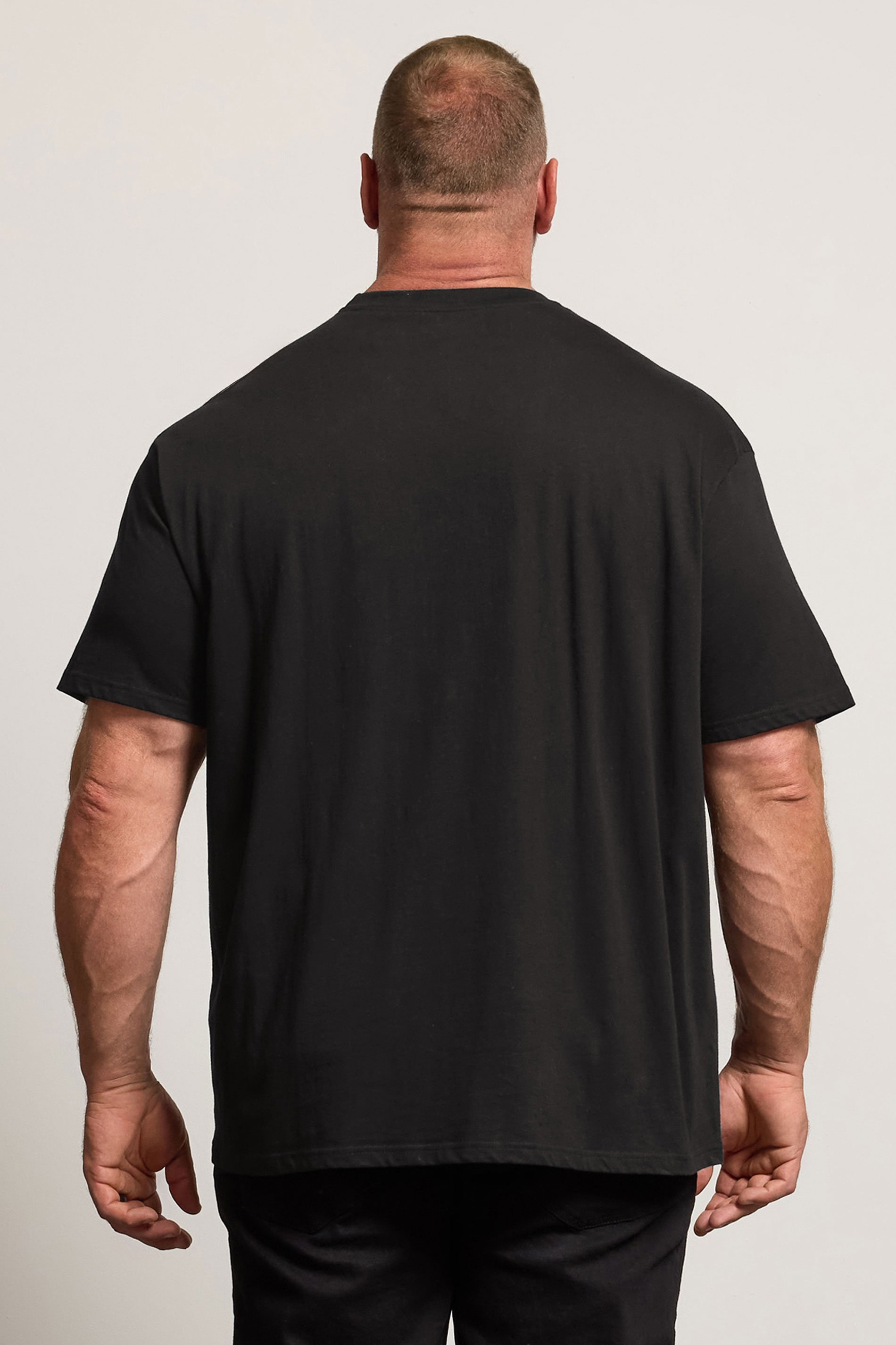 BadRhino Big & Tall Black Dice Graphic T-Shirt | BadRhino 3