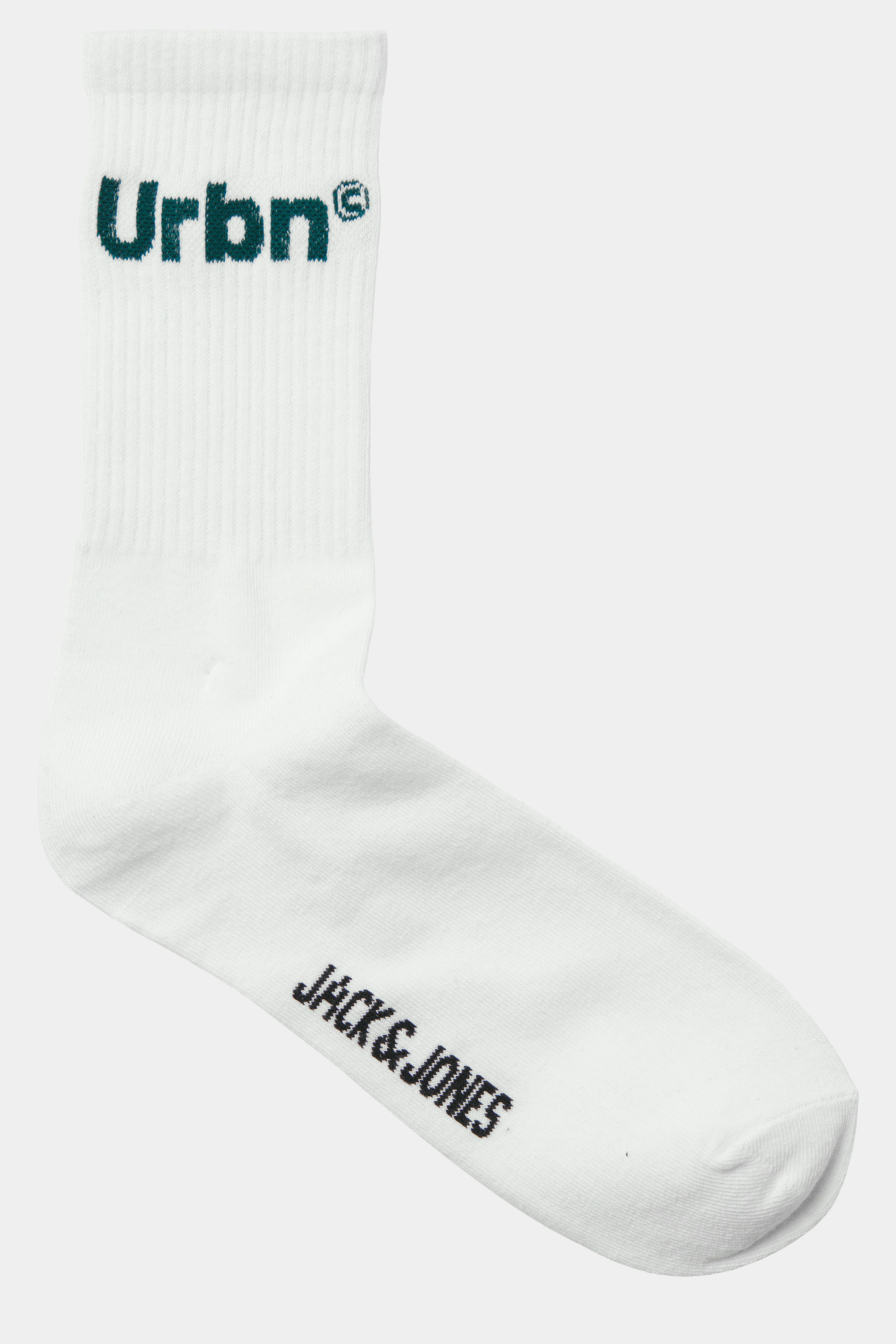 JACK & JONES 3 Pack White & Black 'Urbn' Socks | BadRhino 5