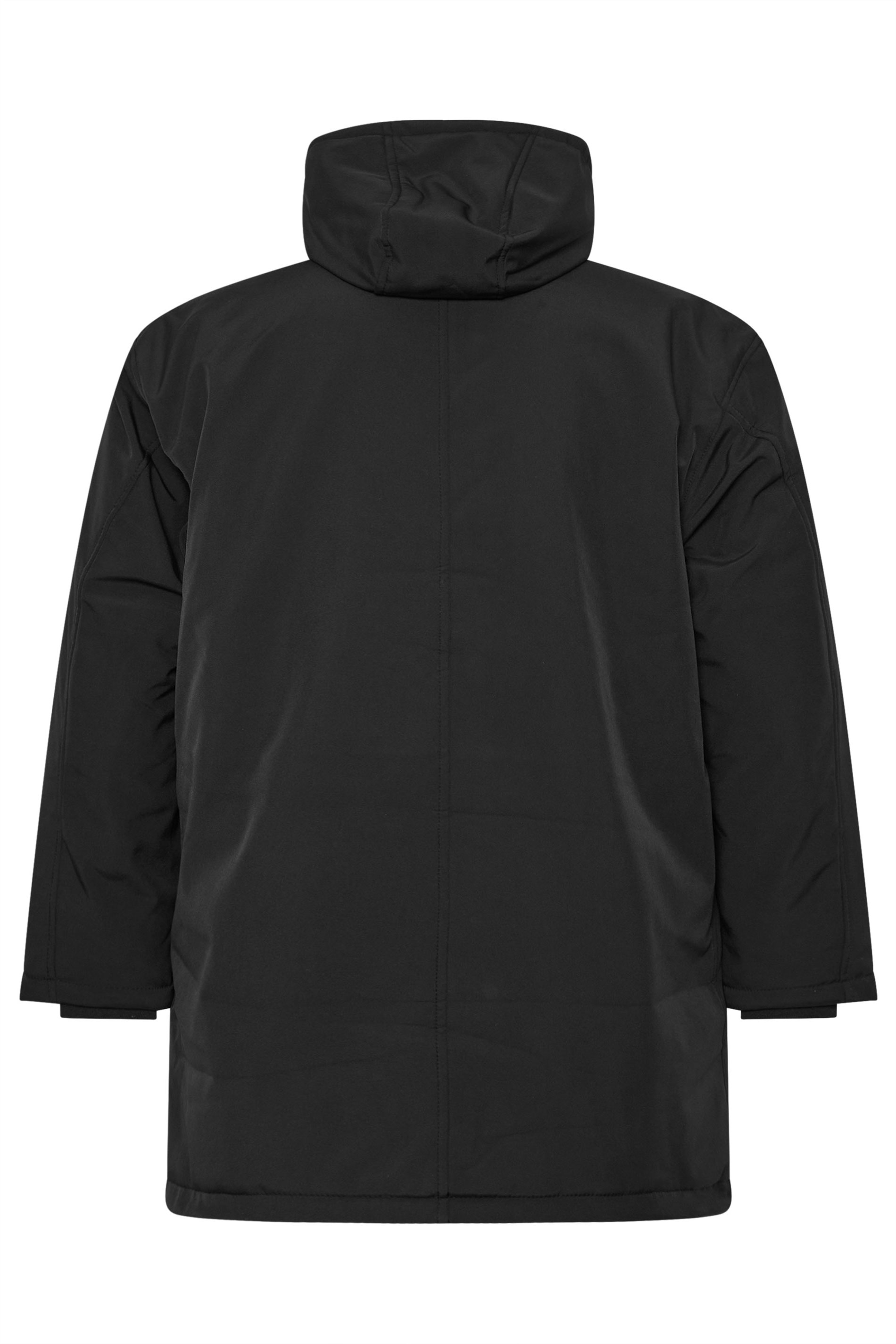 KAM Big & Tall Black Softshell Jacket 5