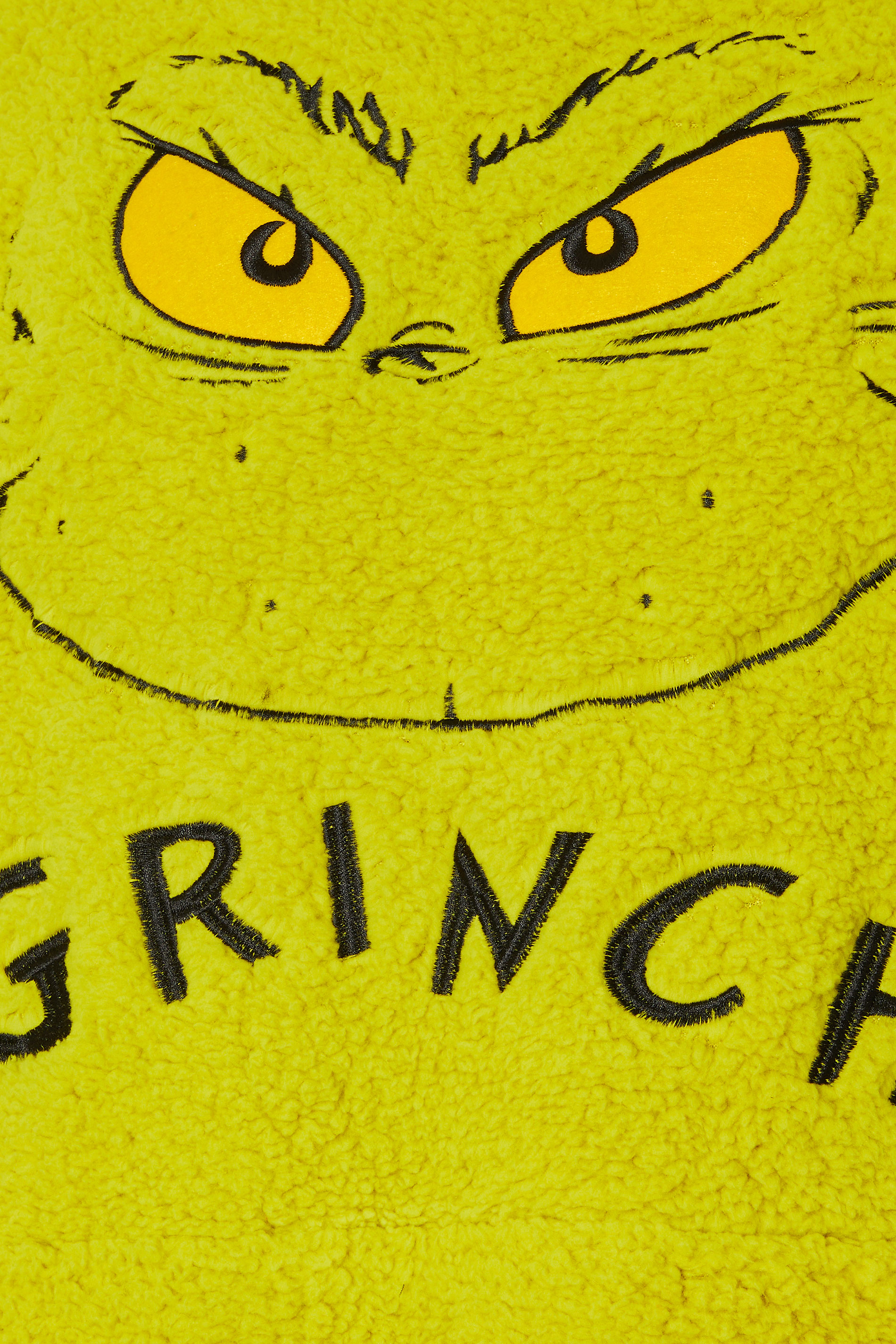 BadRhino Big & Tall Green Grinch Super Soft Blanket Hoodie | BadRhino 9