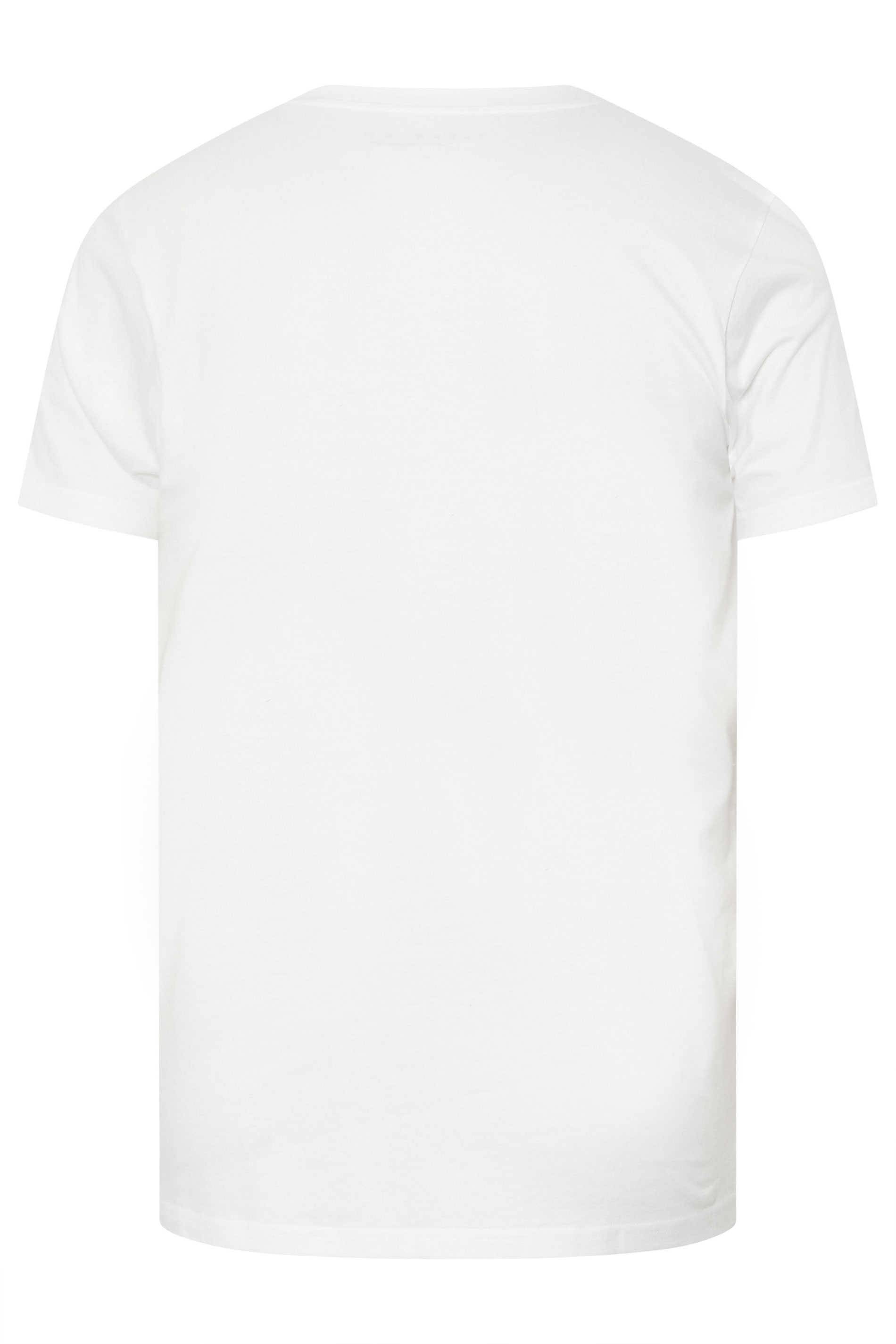 BadRhino Big & Tall White Skull Cocktail Graphic T-Shirt | BadRhino 7