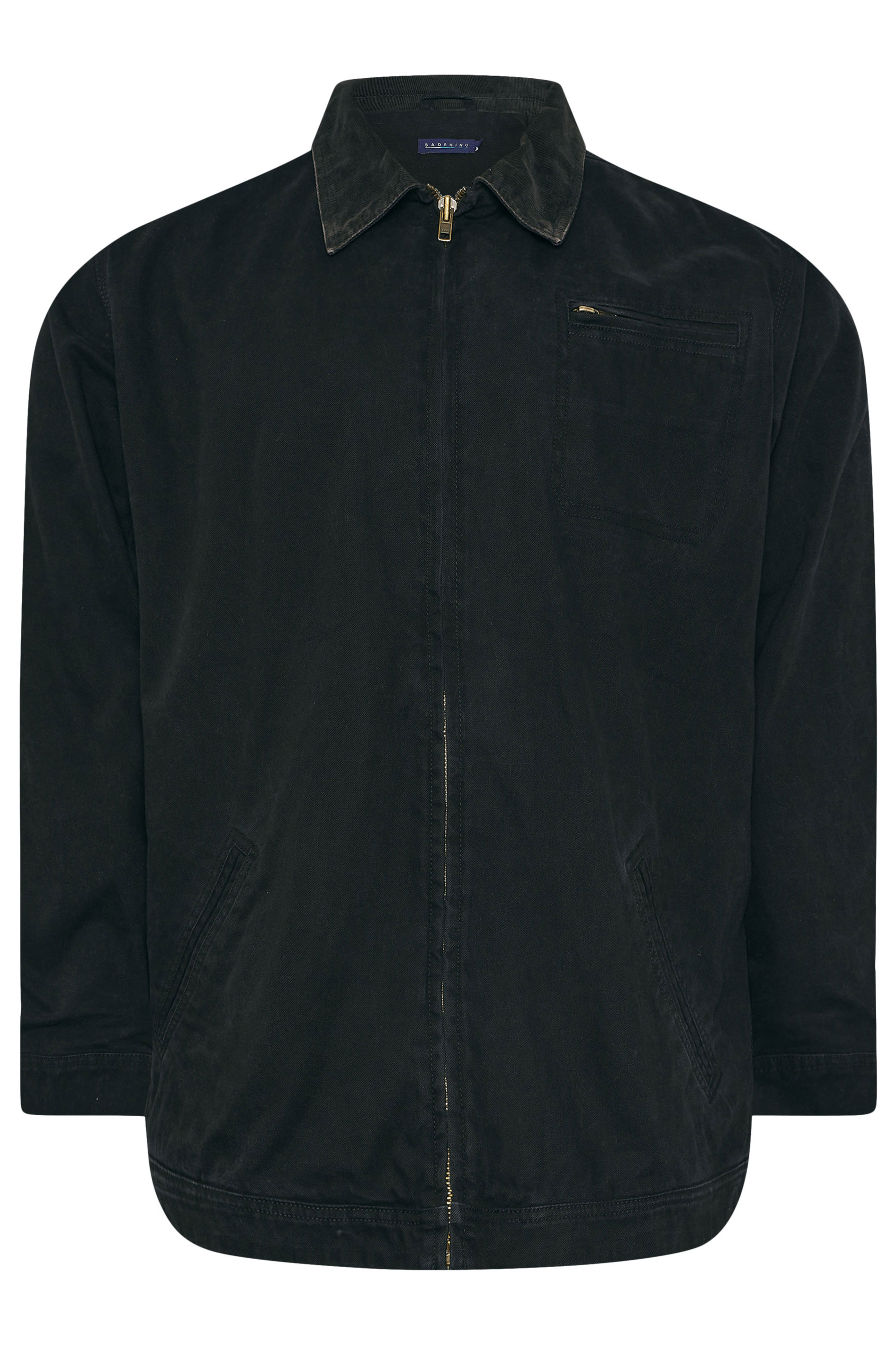 BadRhino Big & Tall Black Canvas Worker Jacket | BadRhino 6