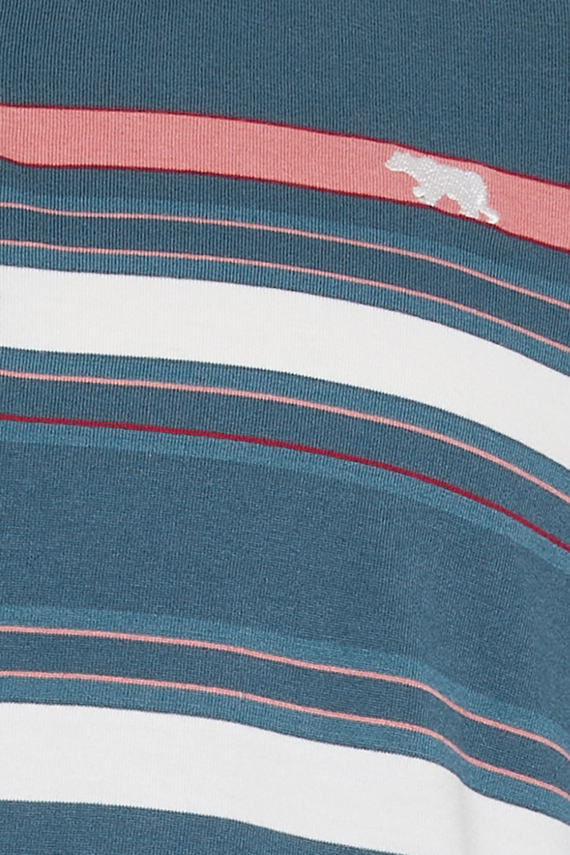 D555 Big & Tall Navy Blue Stripe Polo Shirt | BadRhino 2