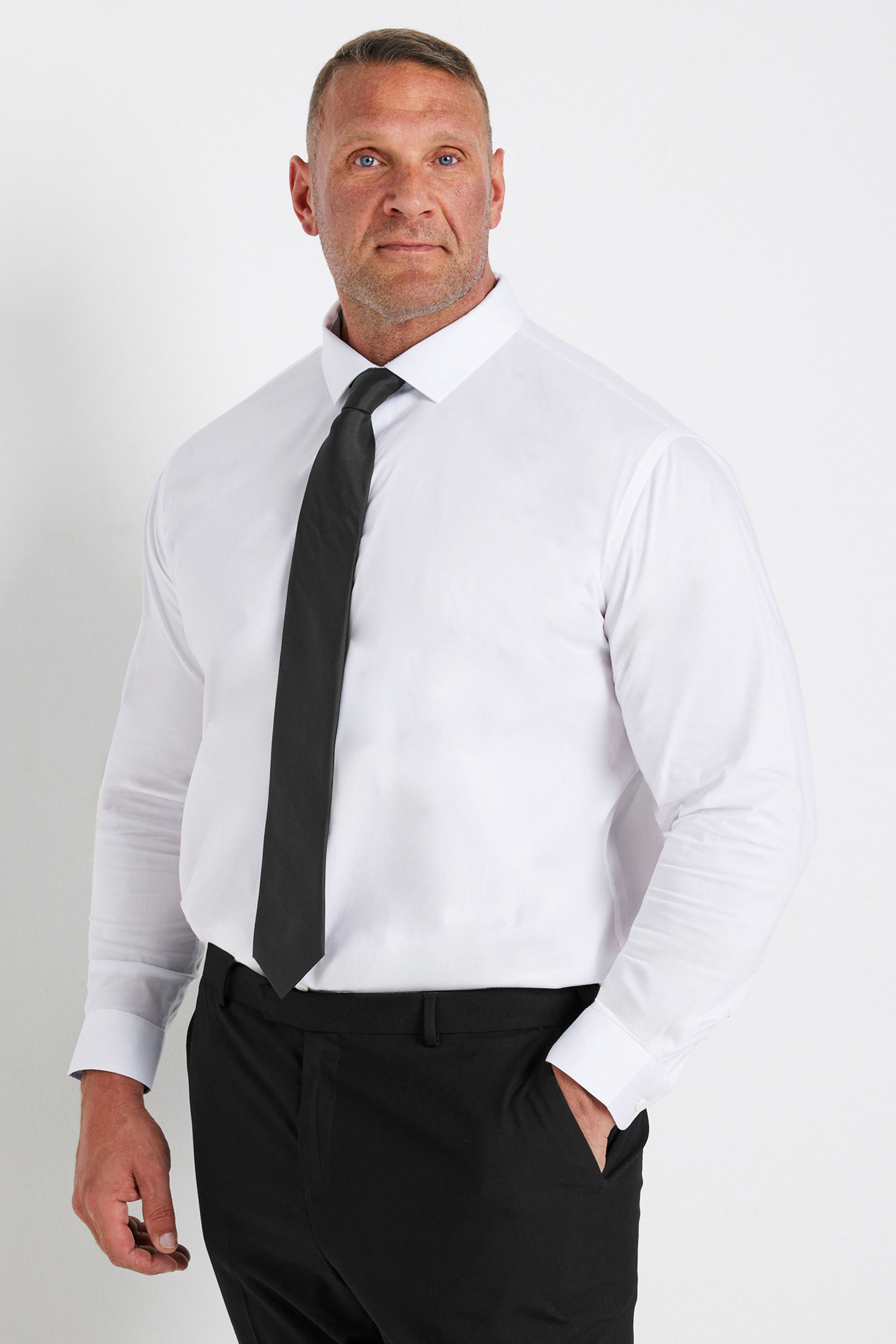 BadRhino Black Silk Tie 2