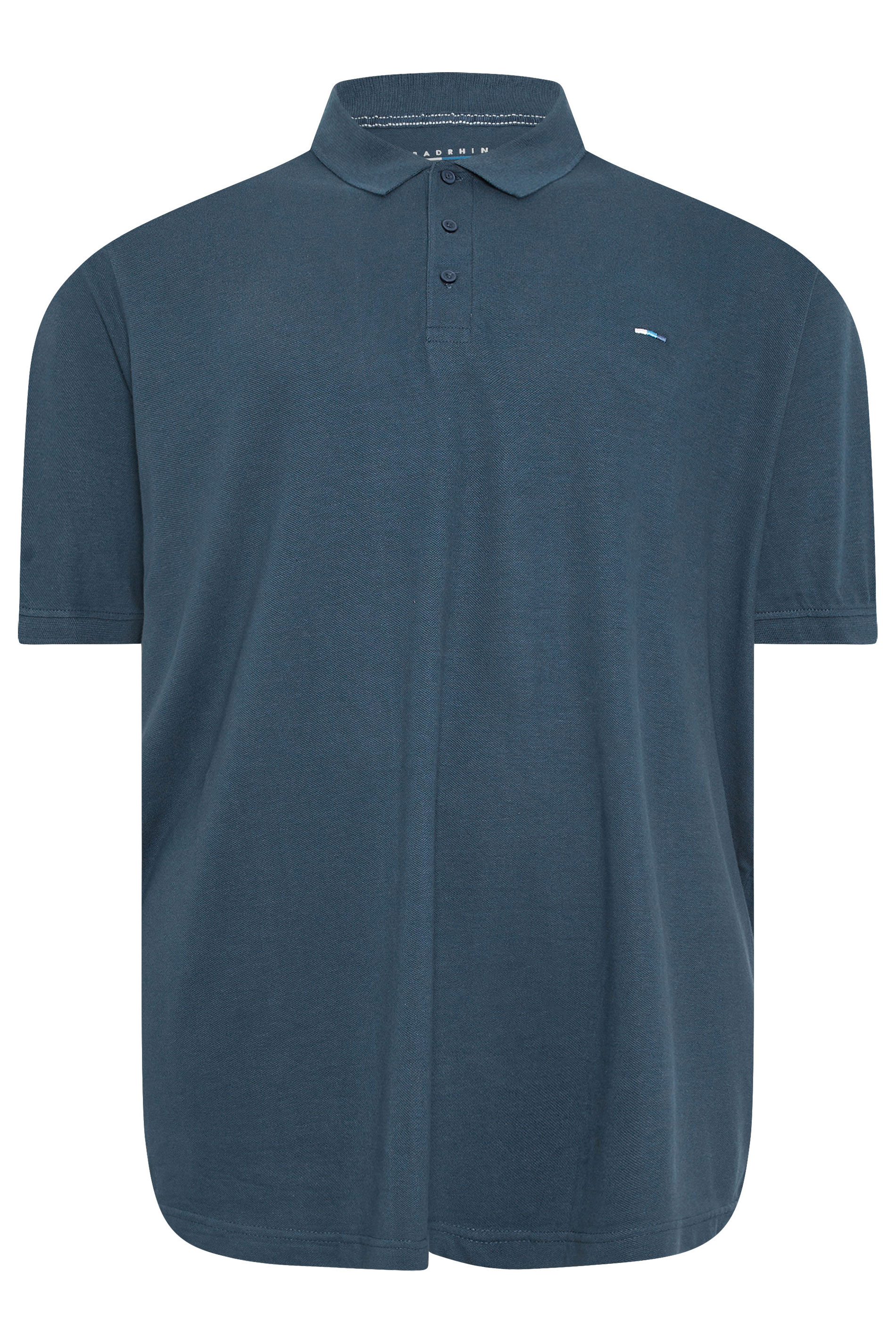 BadRhino Big & Tall Dark Blue Core Polo Shirt | BadRhino 6