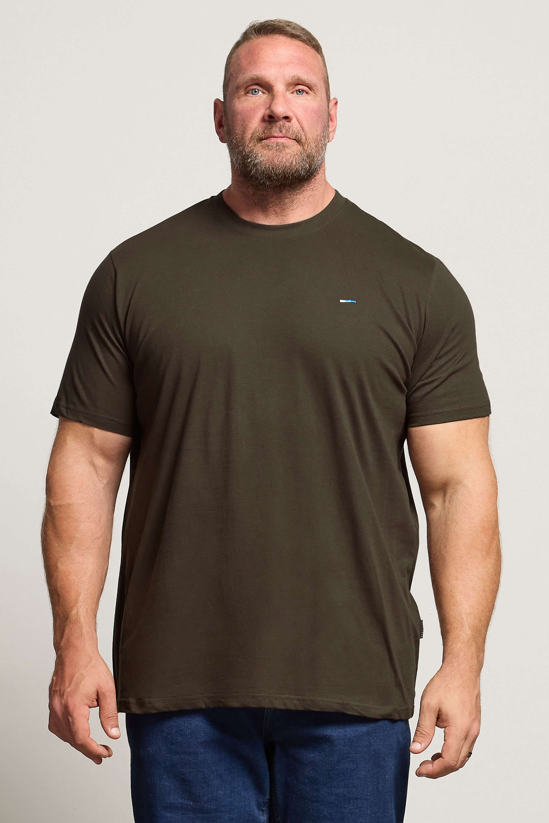BadRhino Big & Tall Chocolate Brown T-Shirt | BadRhino 1