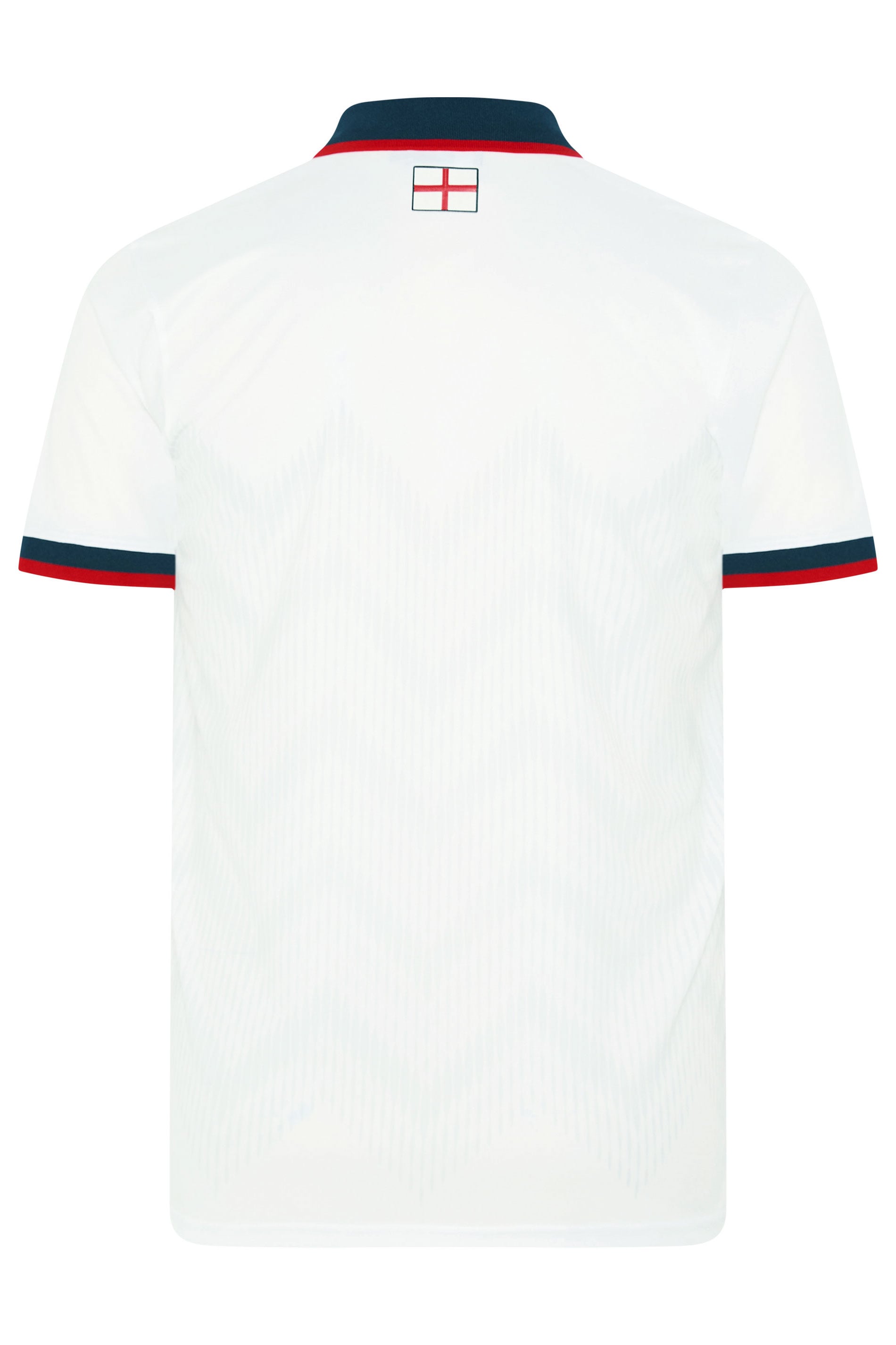 BadRhino Big & Tall White England Football Polo Shirt | BadRhino 8