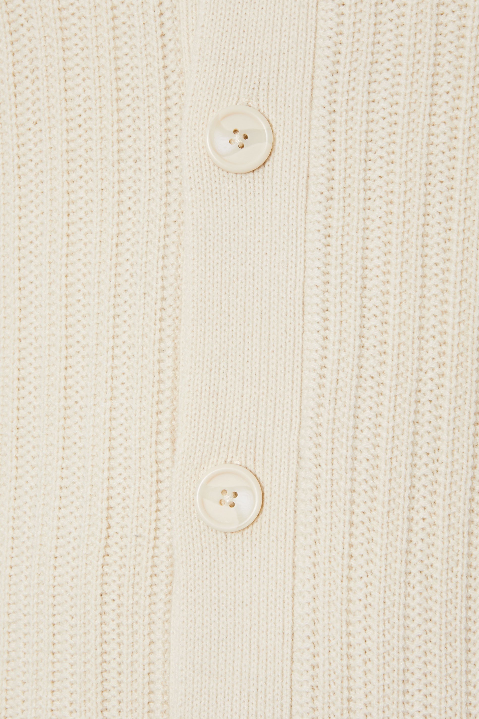 BadRhino Big & Tall Natural Brown Knitted Shawl Cardigan | BadRhino 5