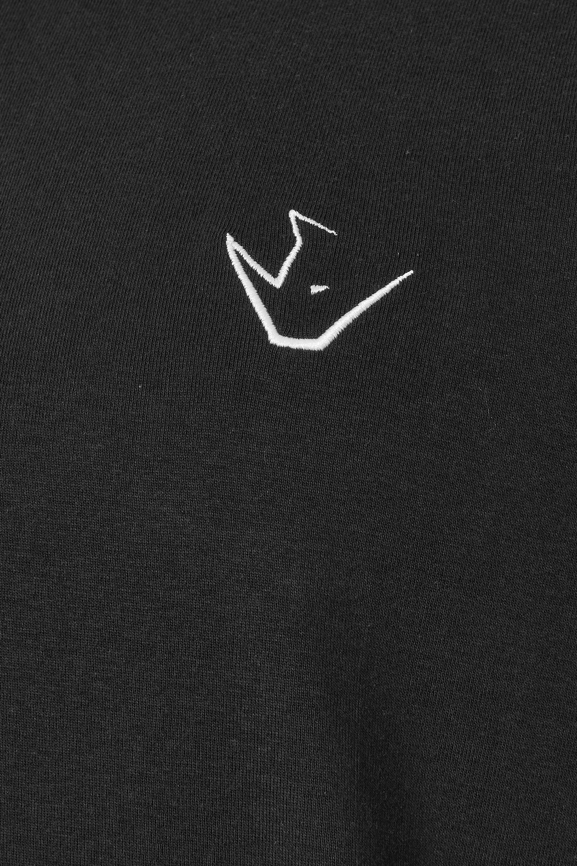 IronRhino Big & Tall Black 'Rest Day' T-Shirt | BadRhino 5