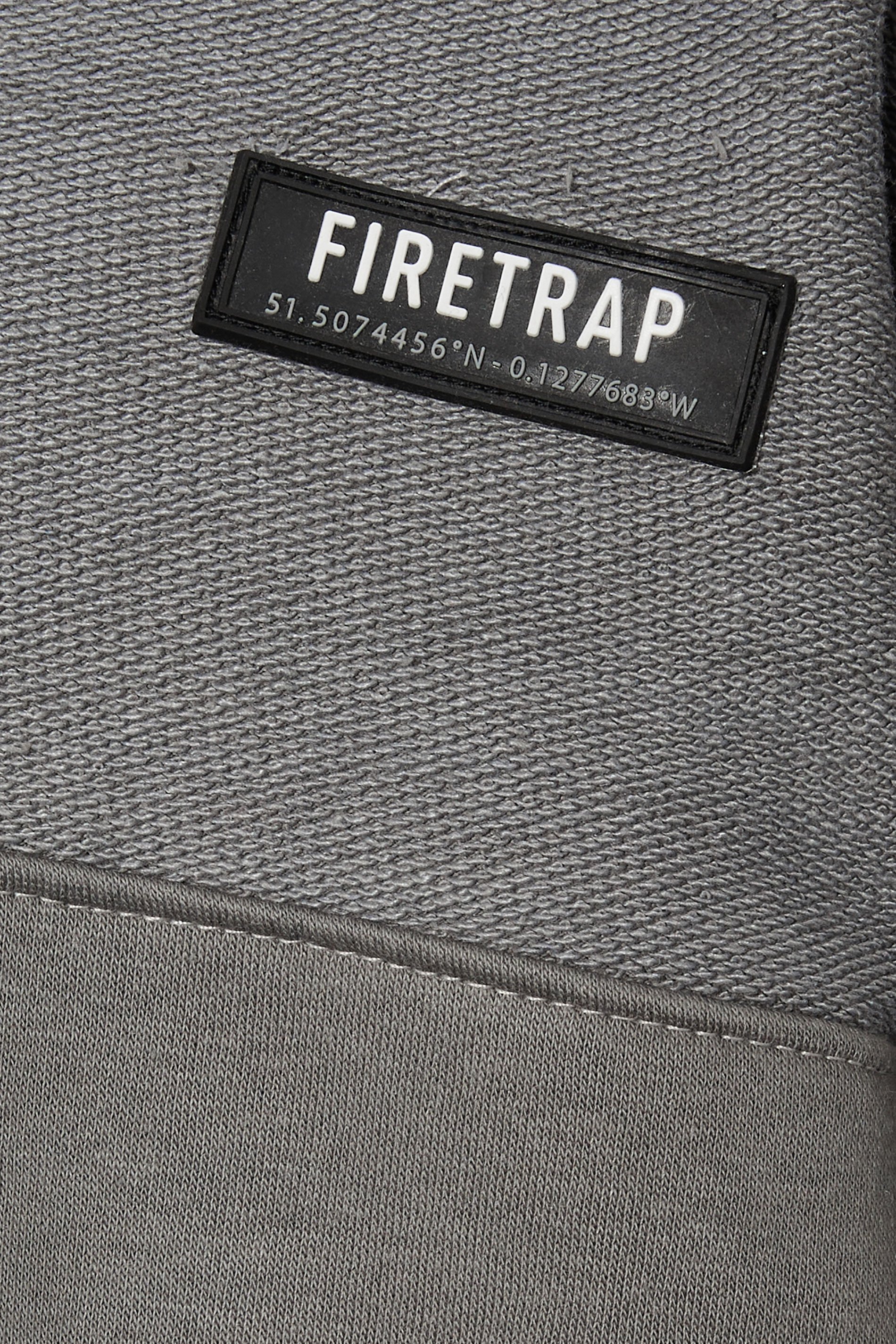 FIRETRAP Big & Tall Grey Olsen Sweatshirt | BadRhino 3