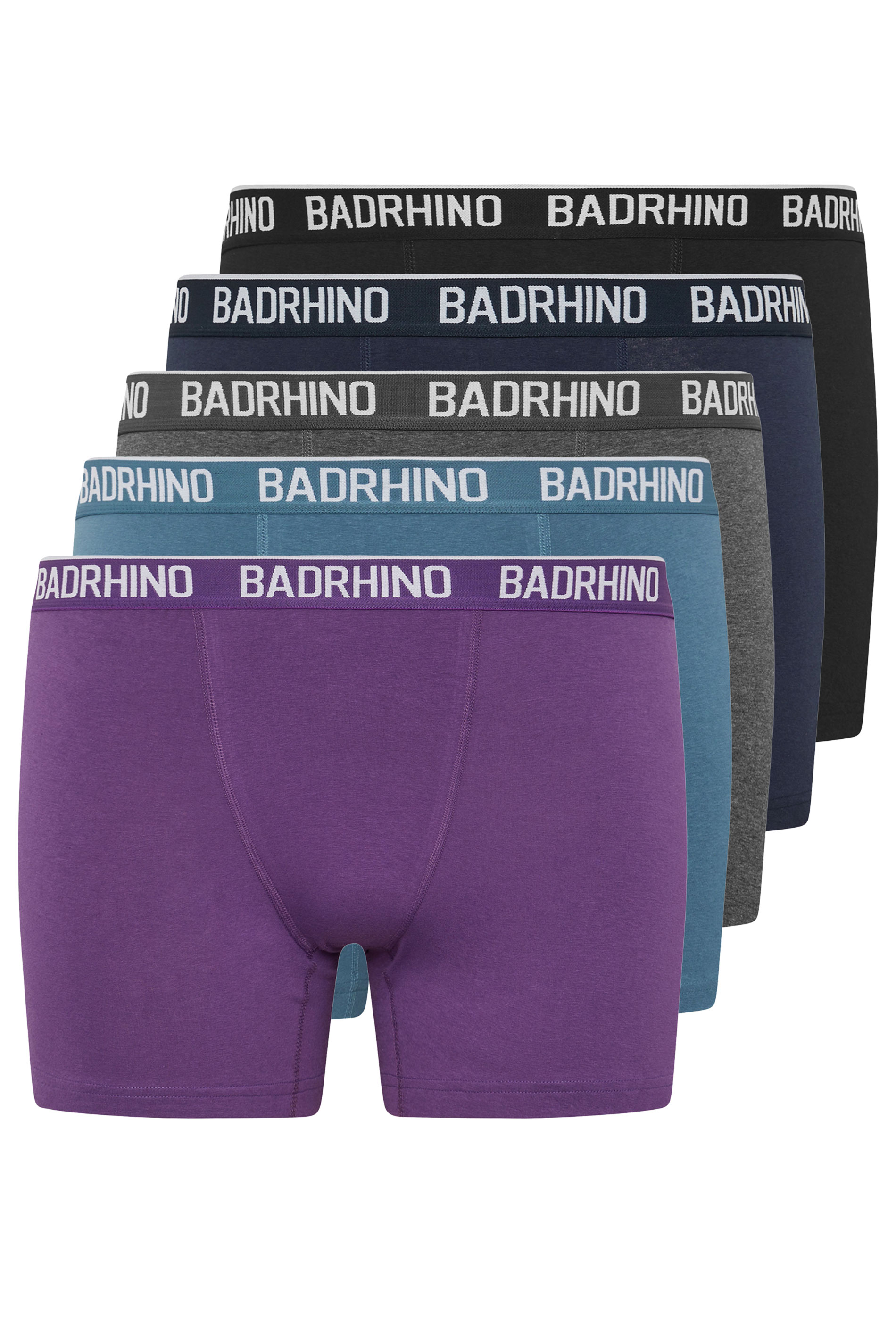 BadRhino 5 PACK Blue & Grey Boxers | BadRhino 4