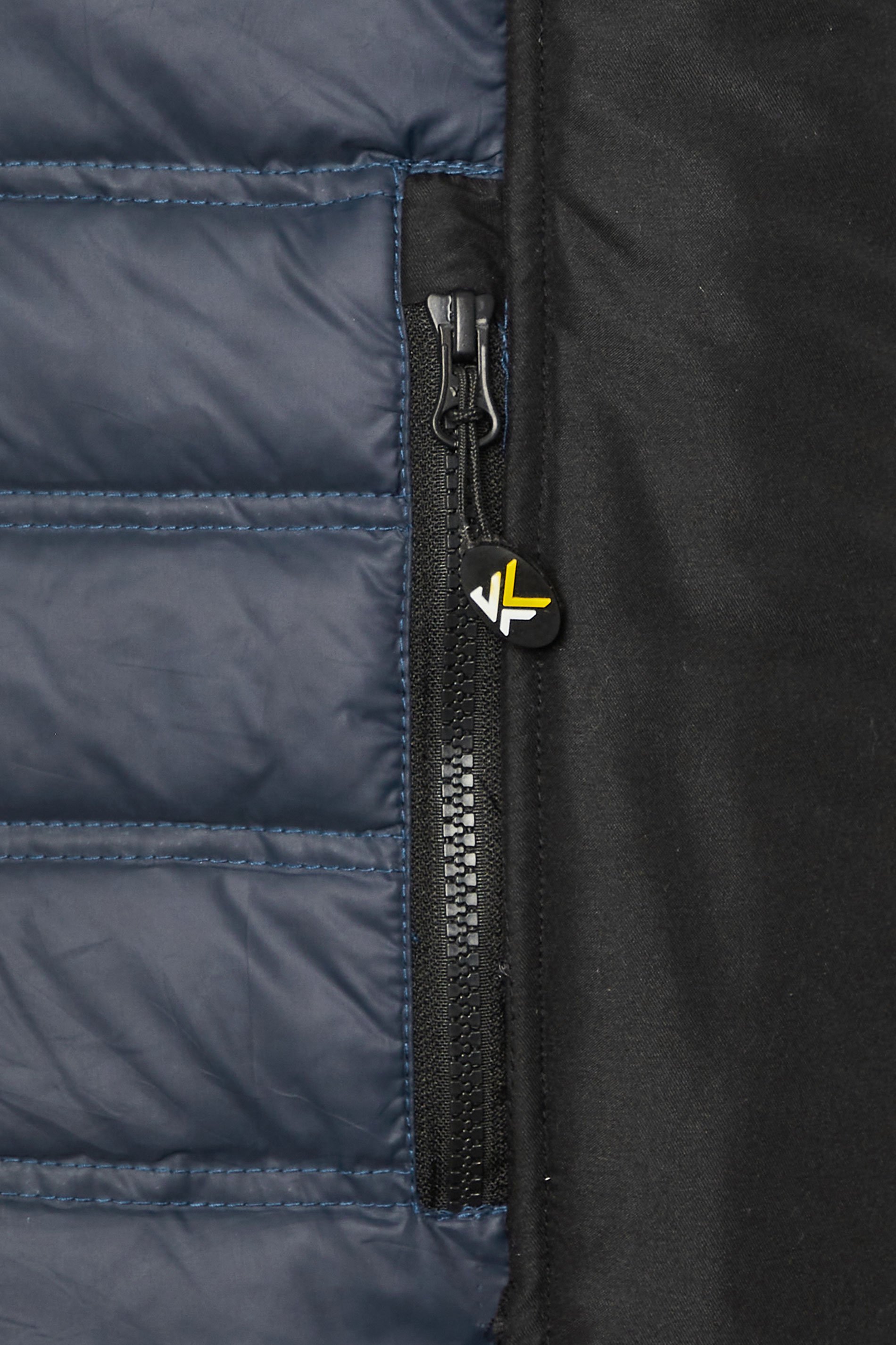 KAM Big & Tall Navy Blue Quilted Gilet | BadRhino 4