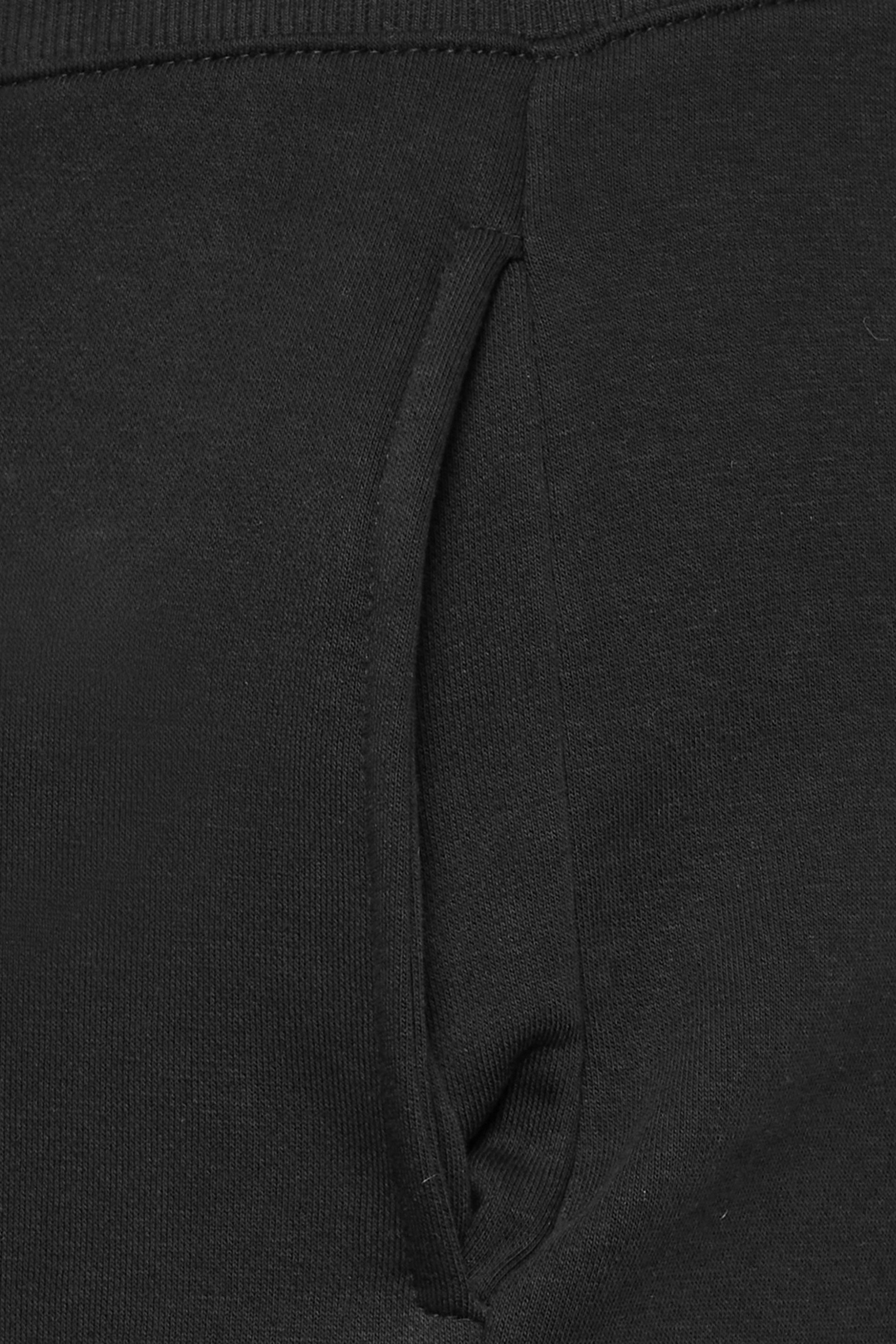 BadRhino Big & Tall Black Premium Open Hem Joggers | BadRhino 3