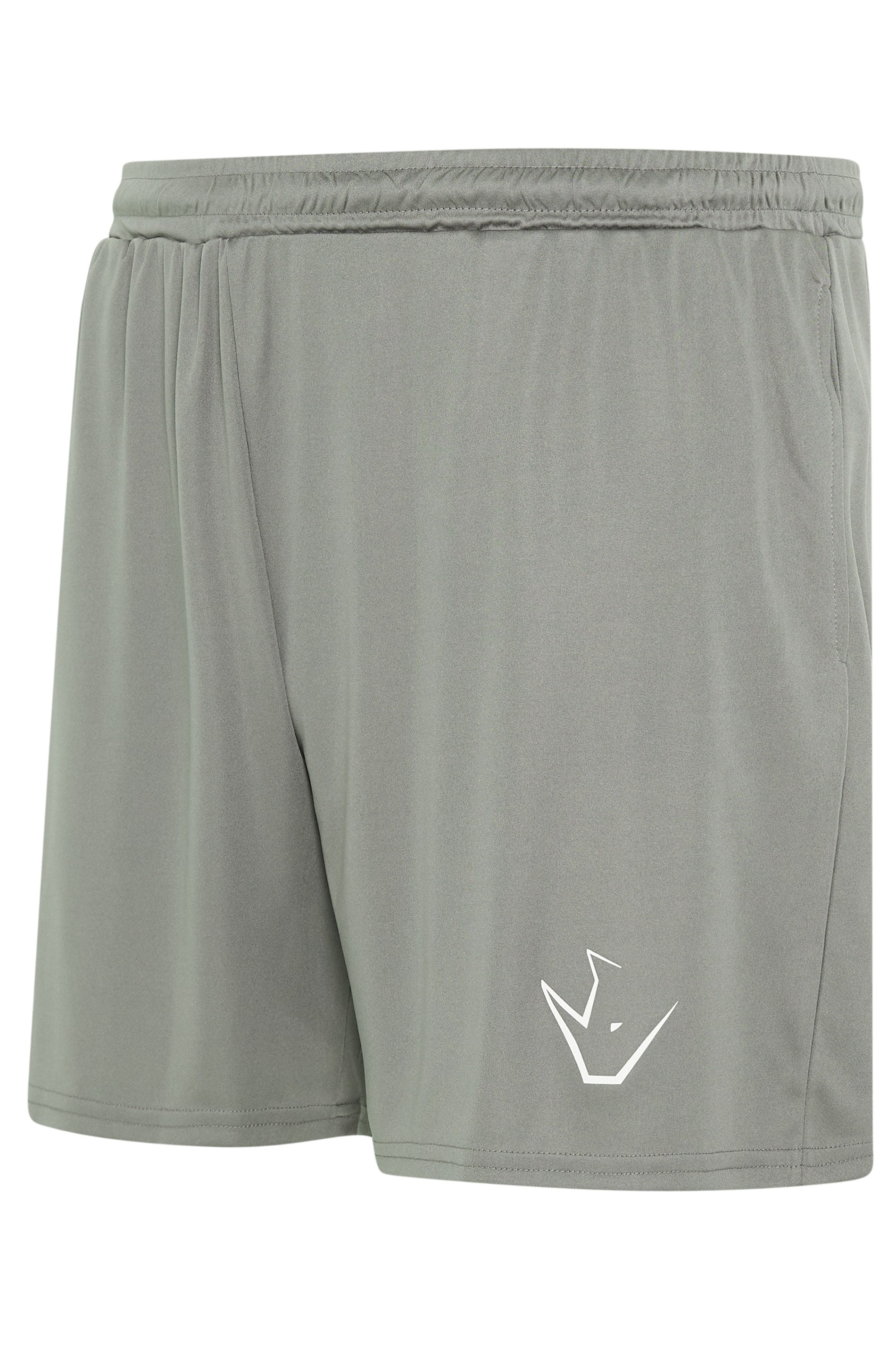 IronRhino Big & Tall Grey Lightweight Performance Shorts | BadRhino 7