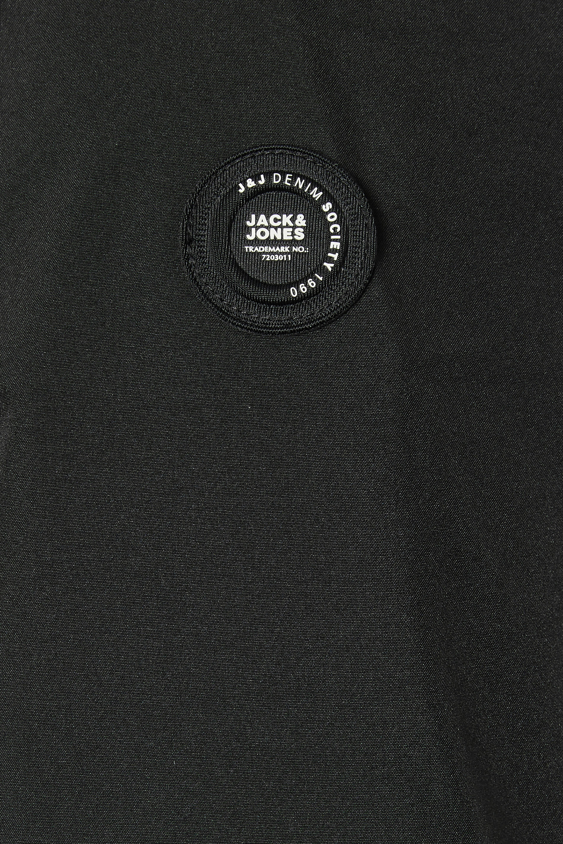 JACK & JONES Big & Tall Black Reversible Puffer Jacket | BadRhino 8