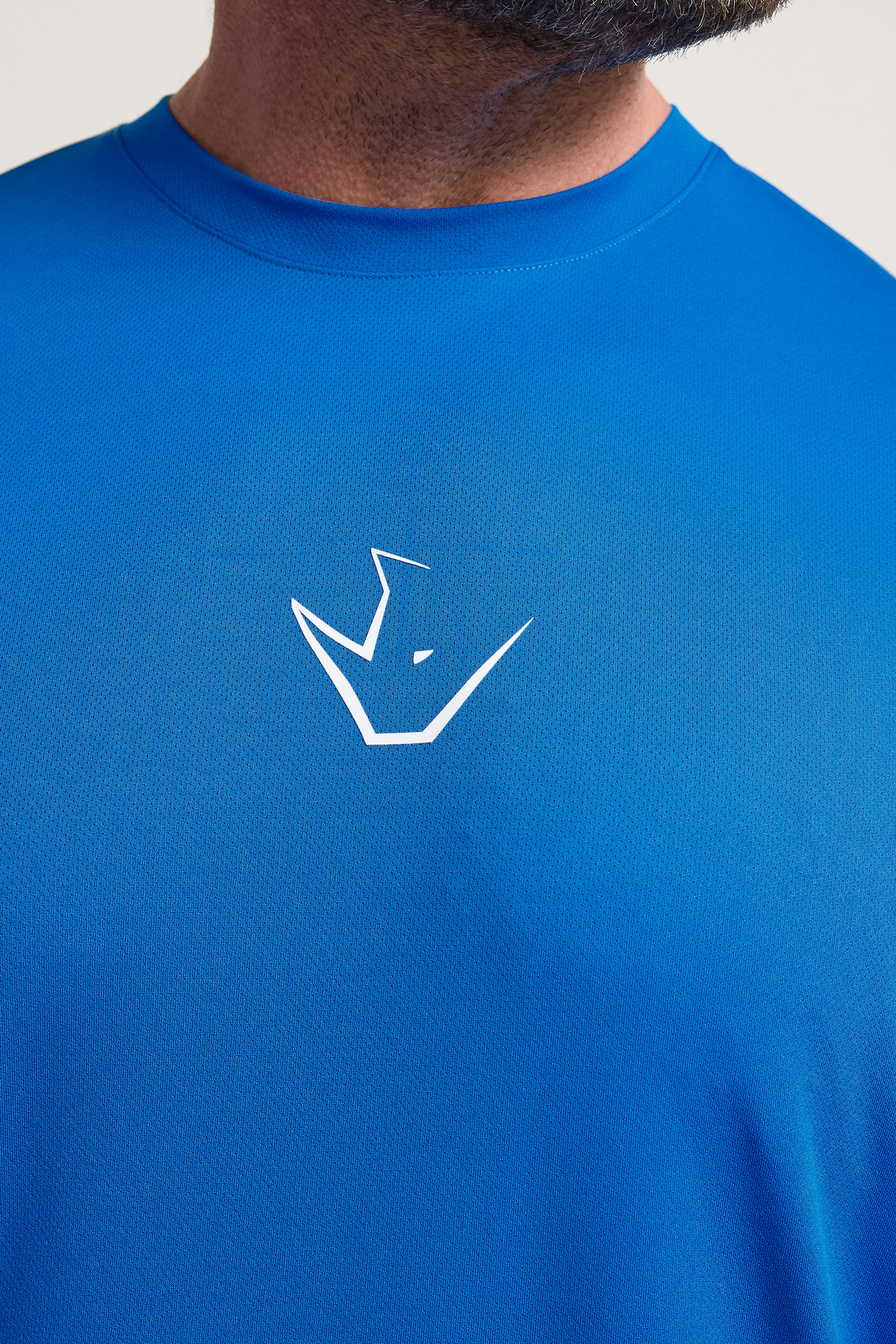 IronRhino Big & Tall Cobalt Blue Performance T-Shirt | Badrhino 4