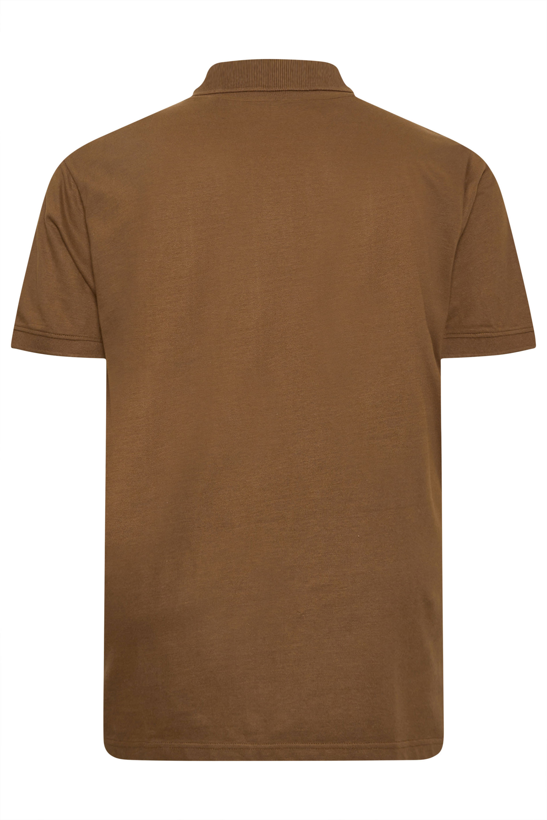 BadRhino Big & Tall Brown Core Polo Shirt | BadRhino 8