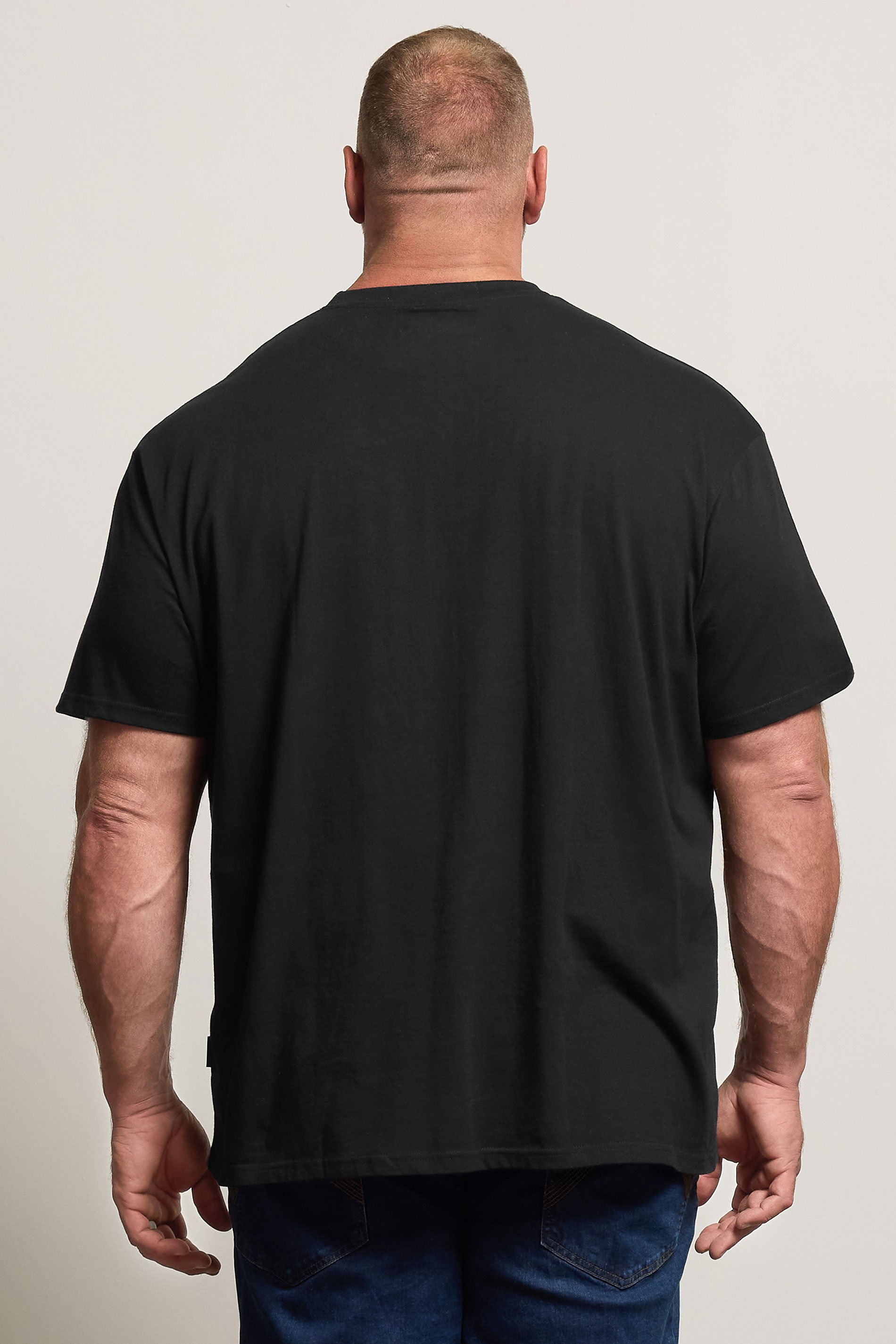 BadRhino Big & Tall Black Motörhead Graphic T-Shirt | BadRhino 3