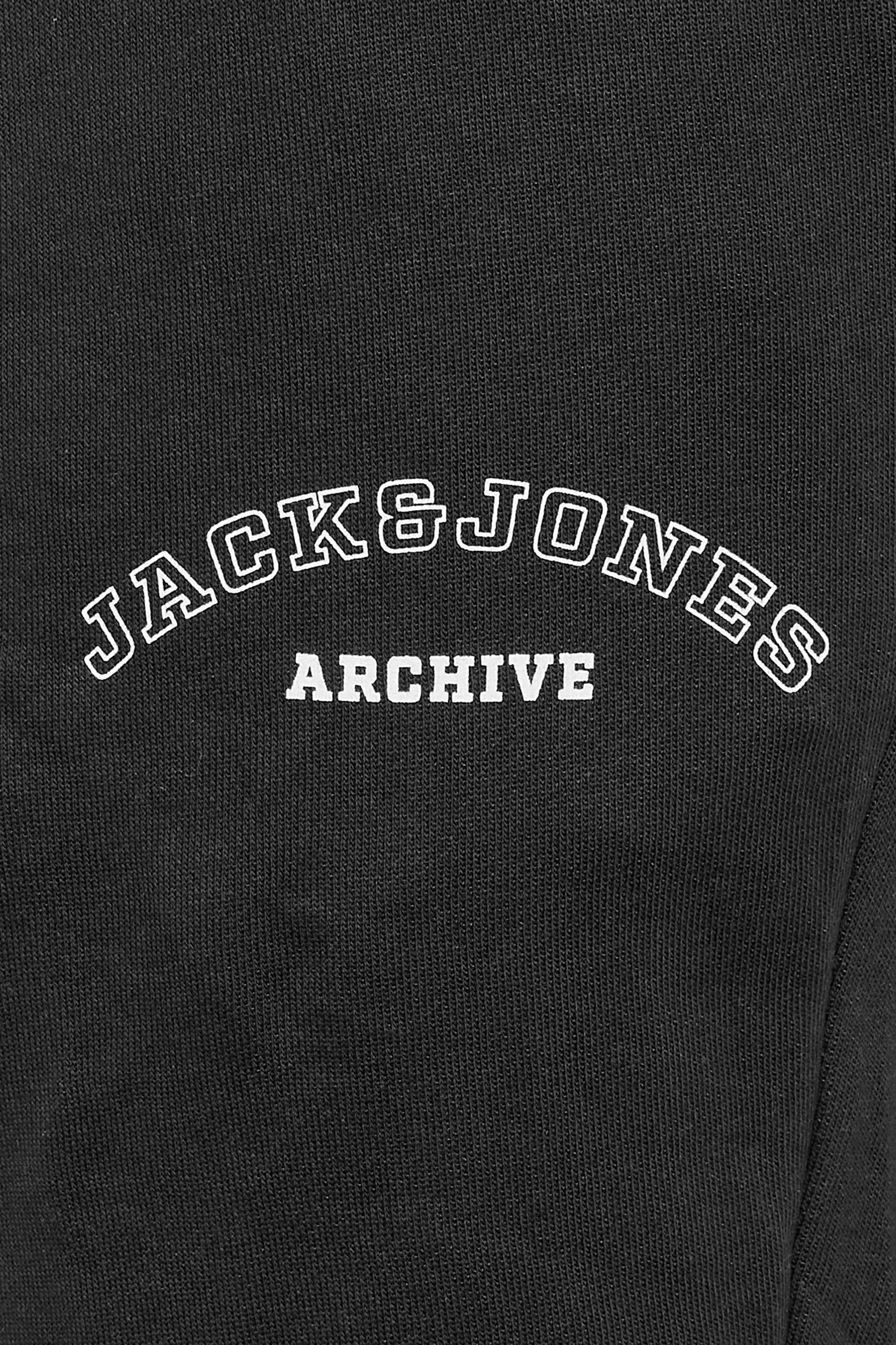 JACK & JONES Big & Tall Black Joggers | BadRhino 6