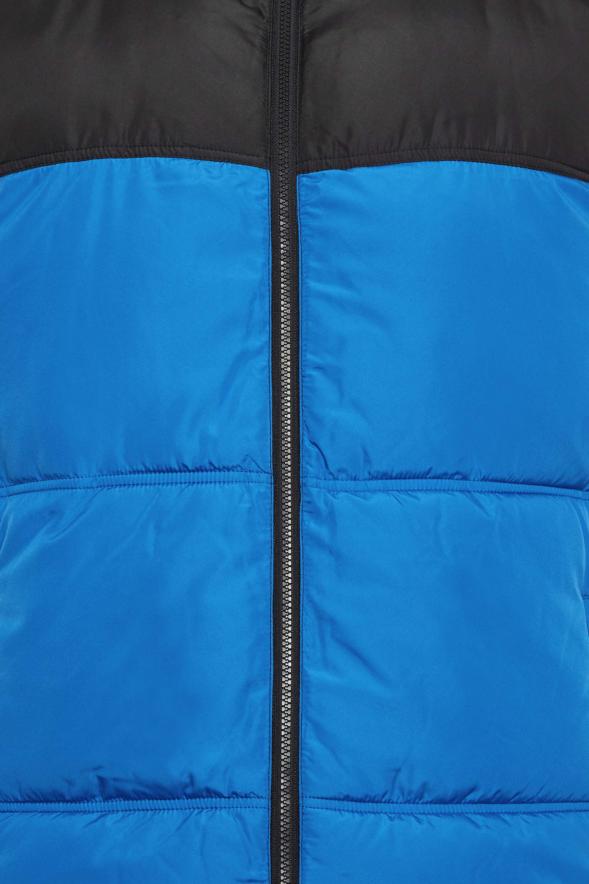 BadRhino Big & Tall Blue Colourblock Padded Gilet | BadRhino 4