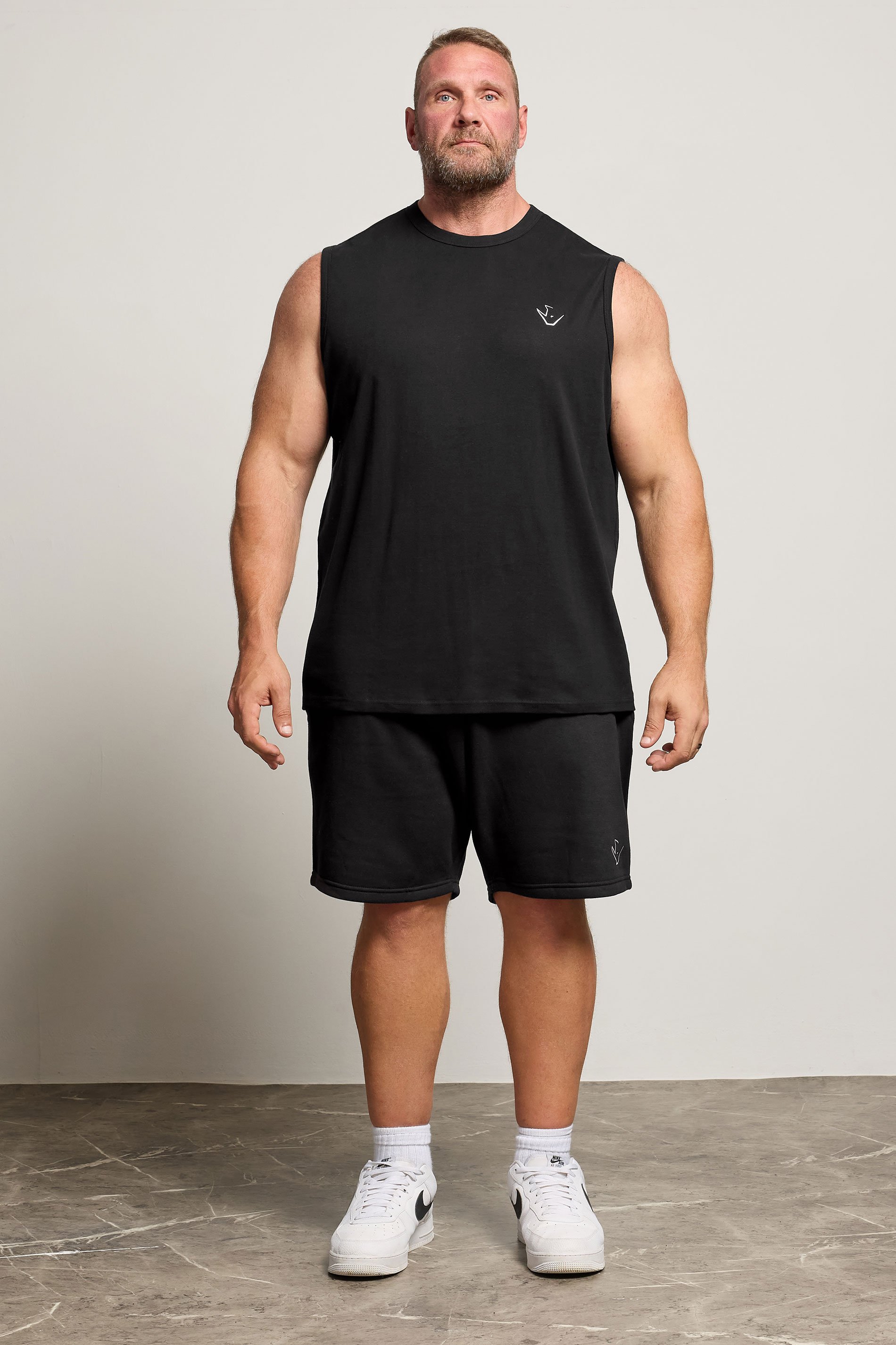 IronRhino Big & Tall Black 'Rest Day' Vest | BadRhino 2