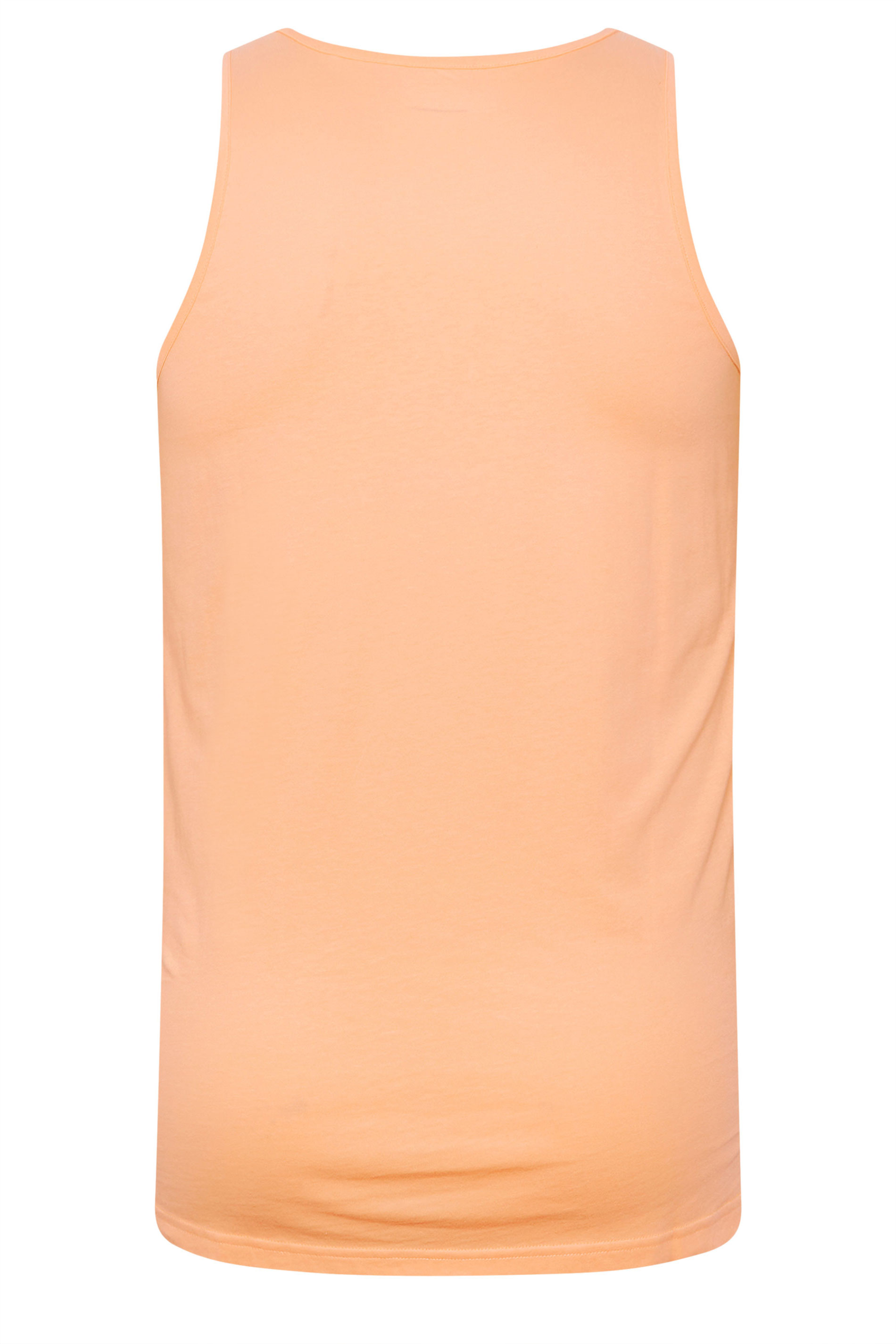 BadRhino Big & Tall 3 PACK Light Blue & Orange Vest Tops | BadRhino 8