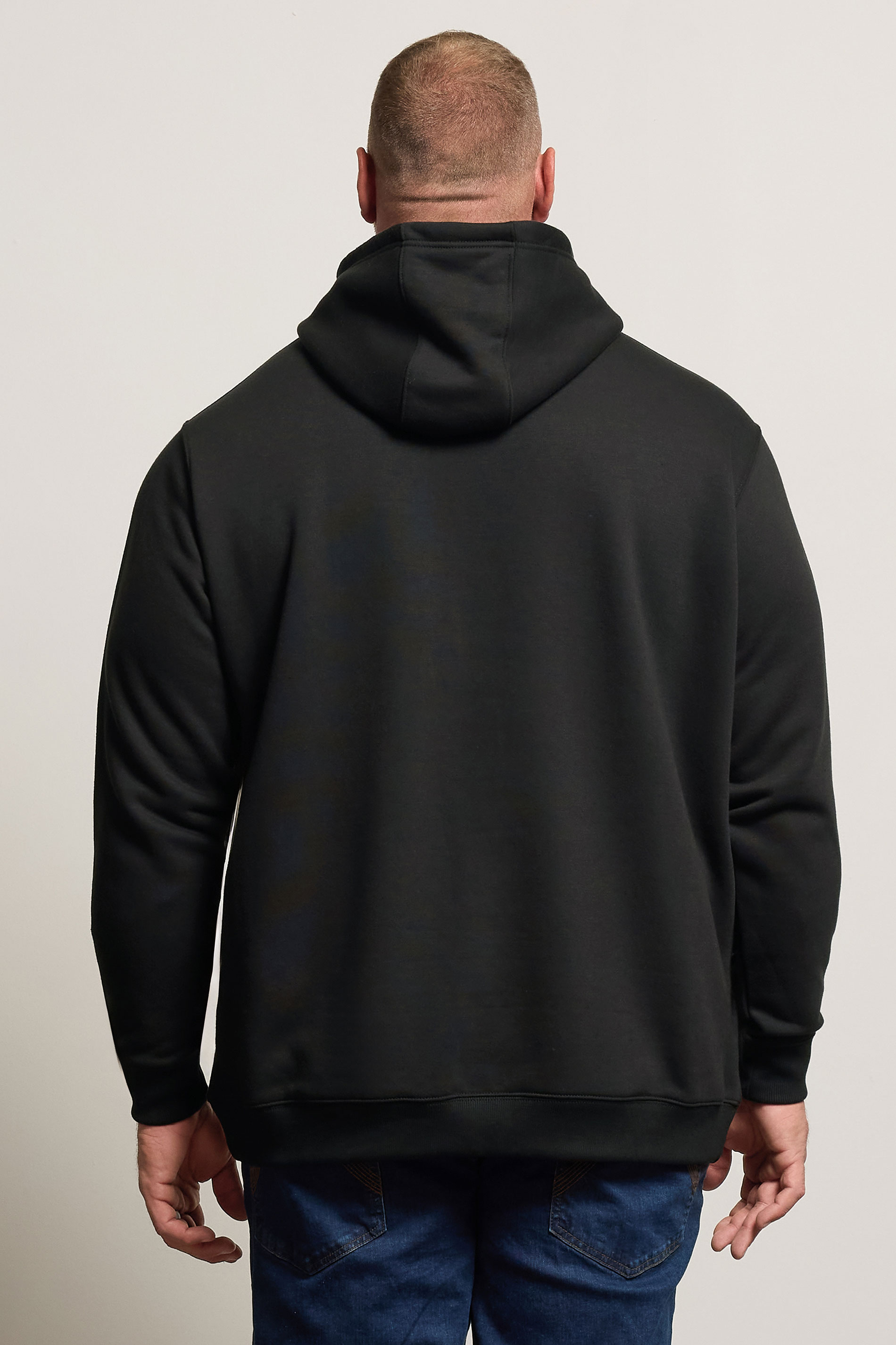 BadRhino Big & Tall Black Worldwide Hoodie 3
